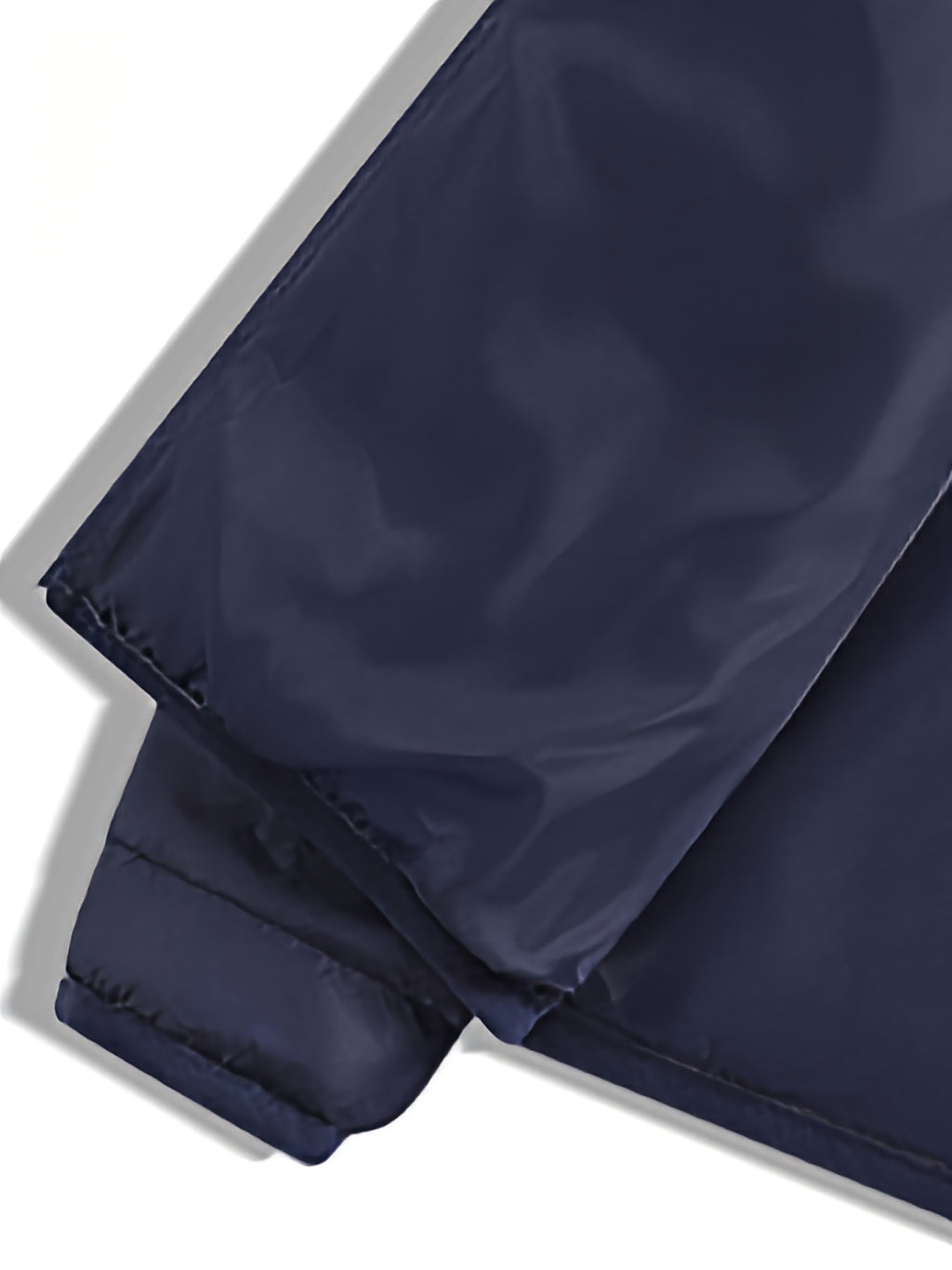 Veste pour homme, coupe-vent, à capuche, noir