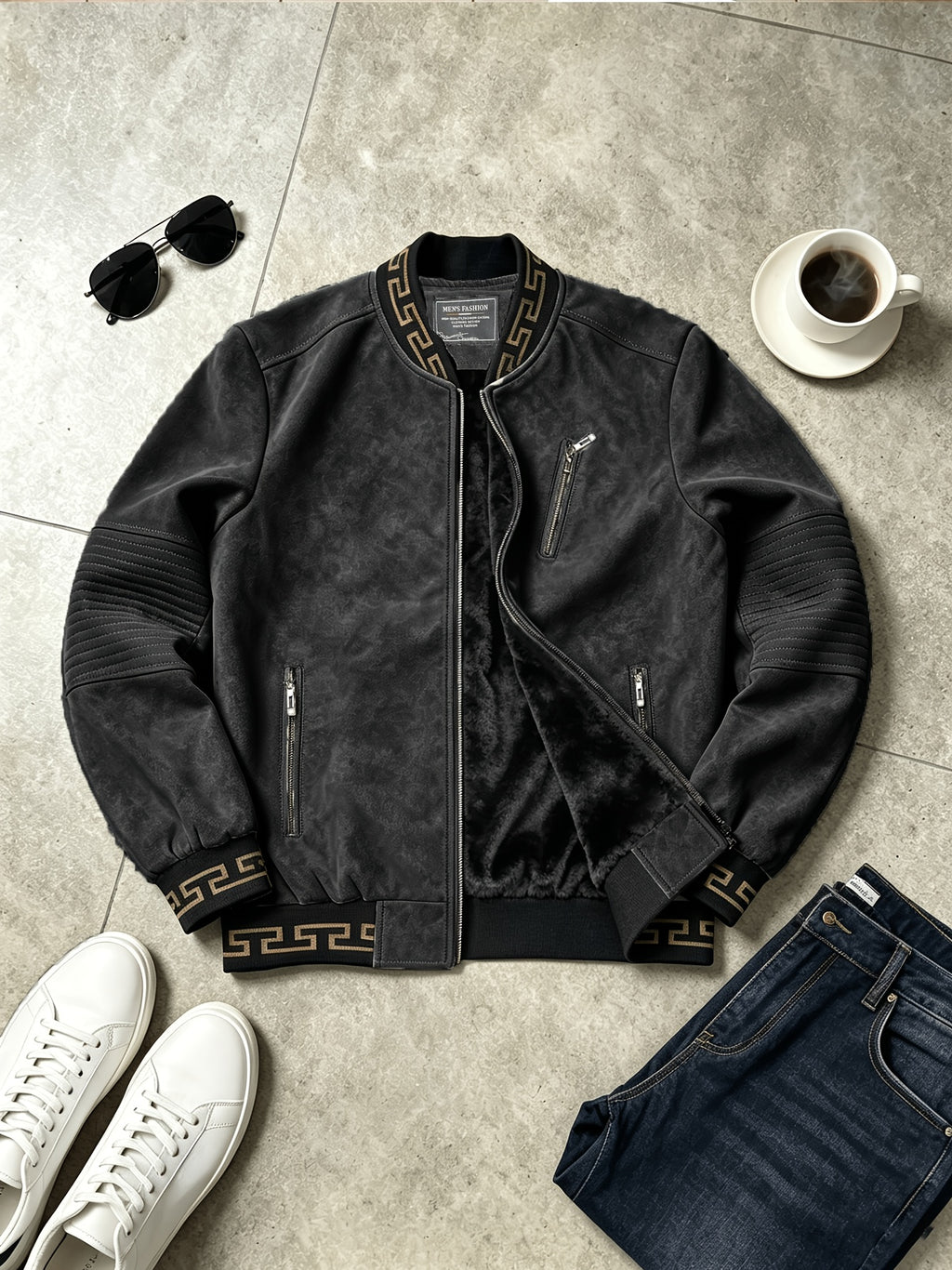 Veste pour homme, marron foncé
