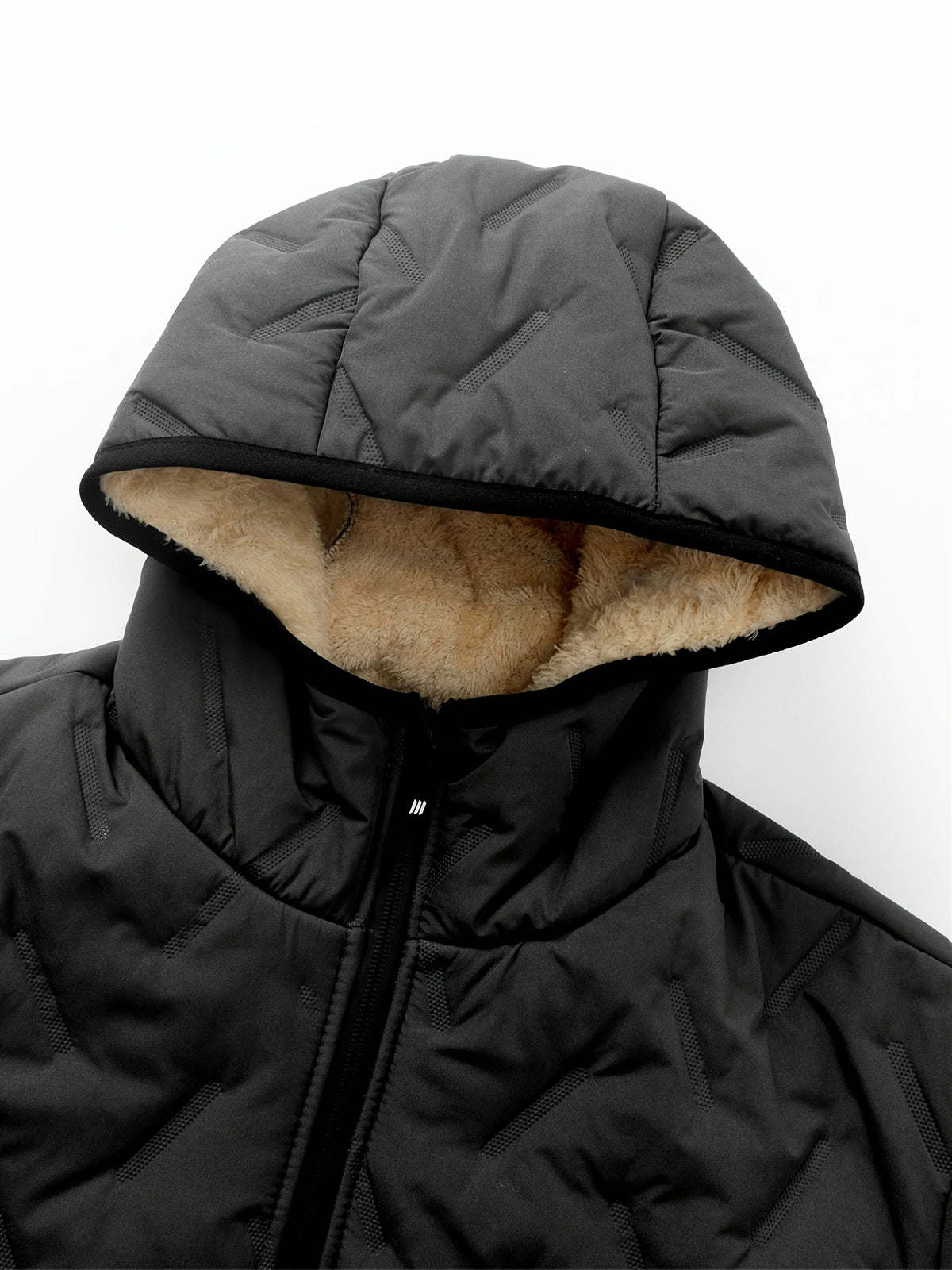 Veste matelassée pour homme, coupe-vent, à capuche, bleu