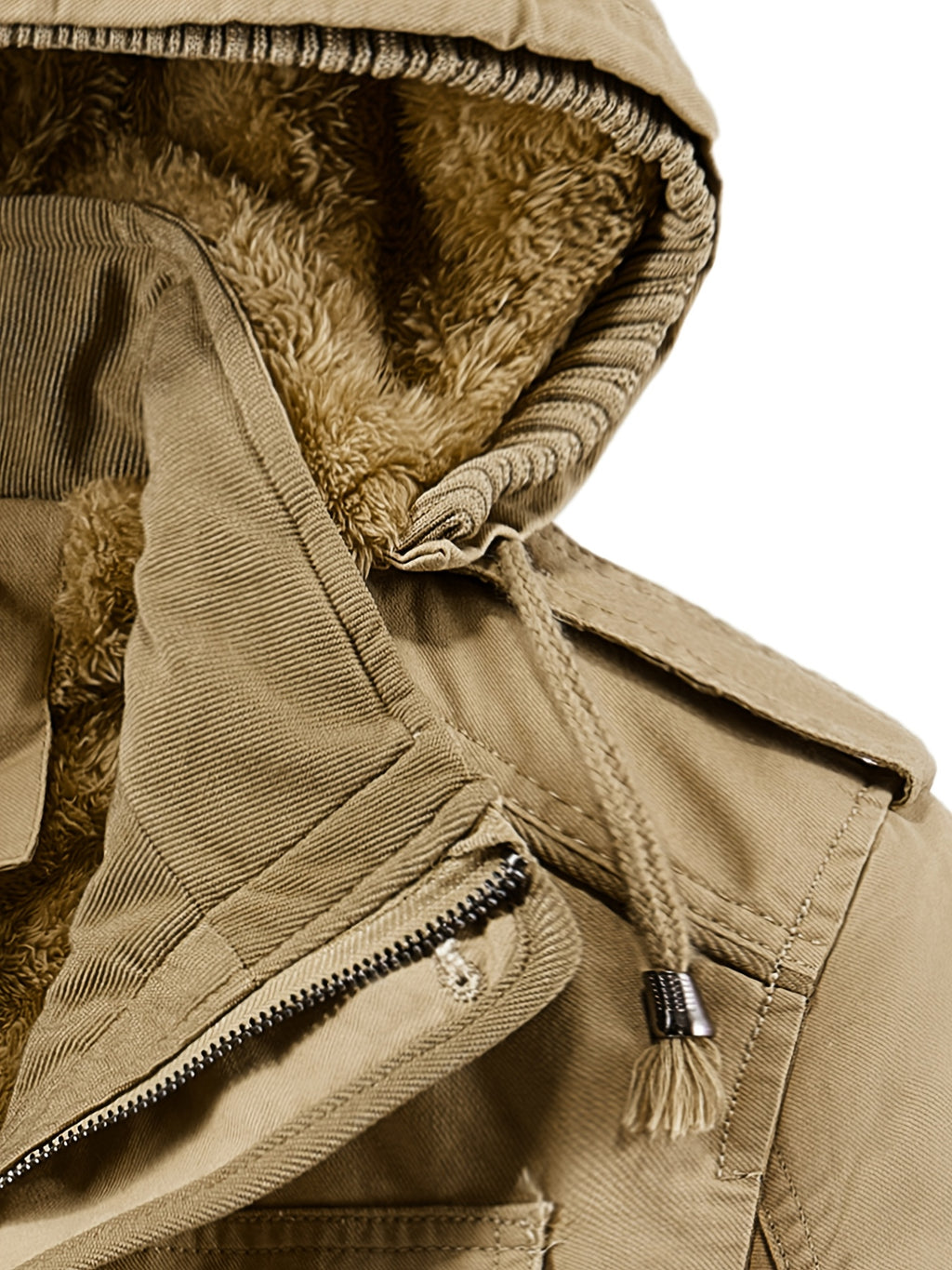 Parka pour homme, coupe-vent, à capuche, modele 2