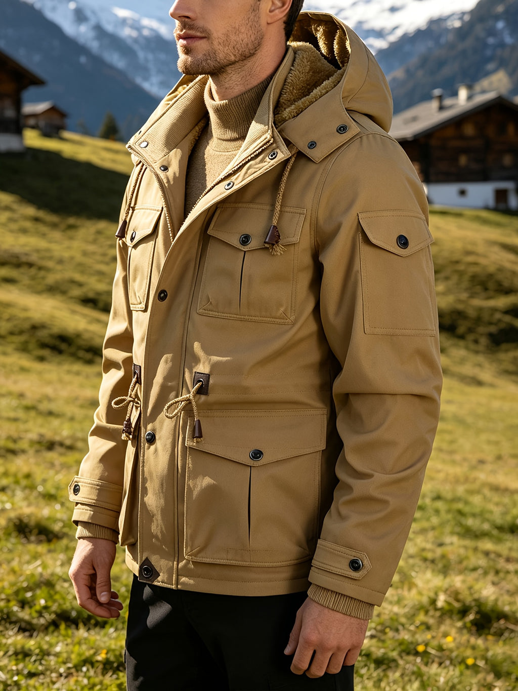 Veste pour homme, kaki