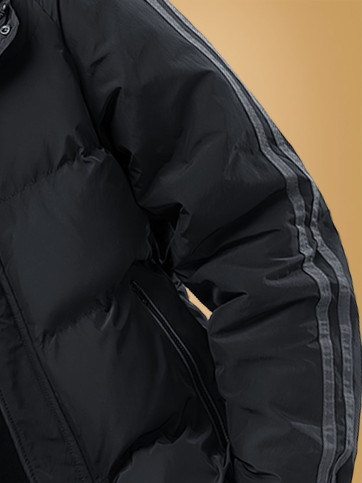 Manteau matelassé pour homme, à capuche, modele 7
