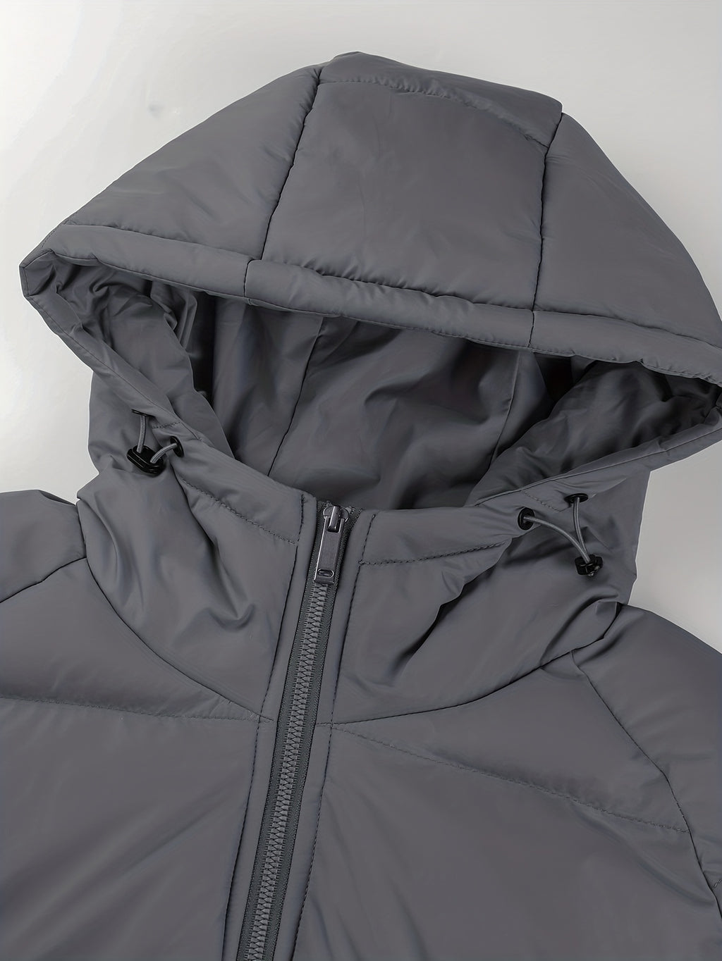 Manteau matelassé pour homme, à capuche