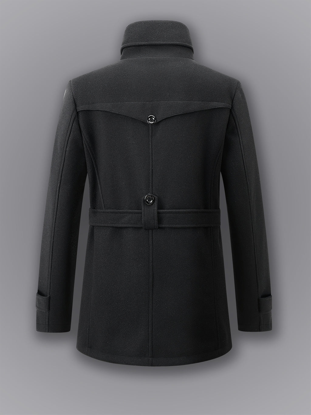 Manteau mi-long pour homme, coupe-vent
