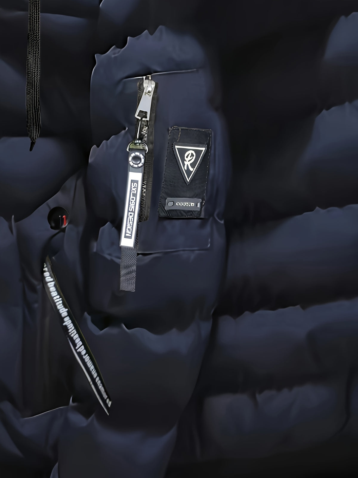 Veste pour homme, grandes tailles, à capuche, bleu marine