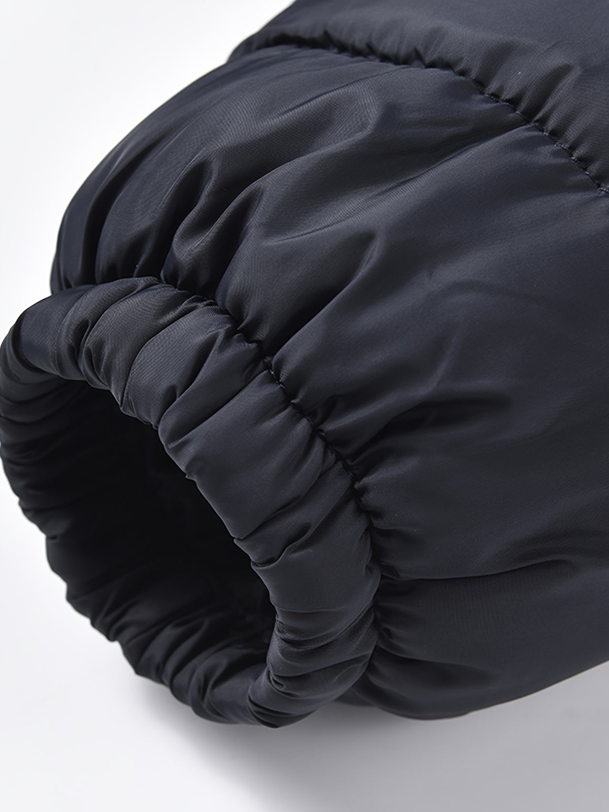 Veste matelassée pour homme, coupe-vent, à capuche, gris