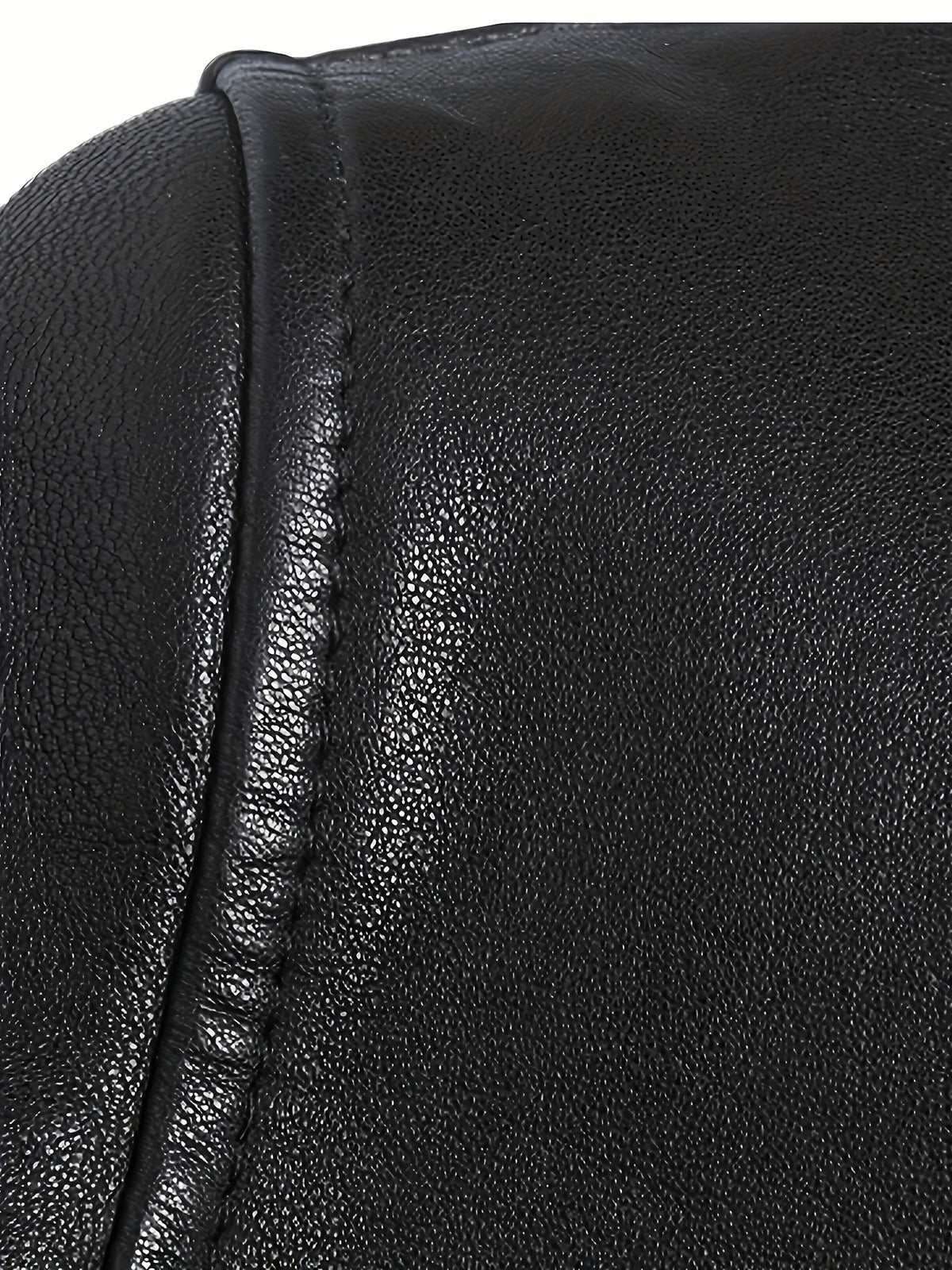 Veste long pour homme, à col montant