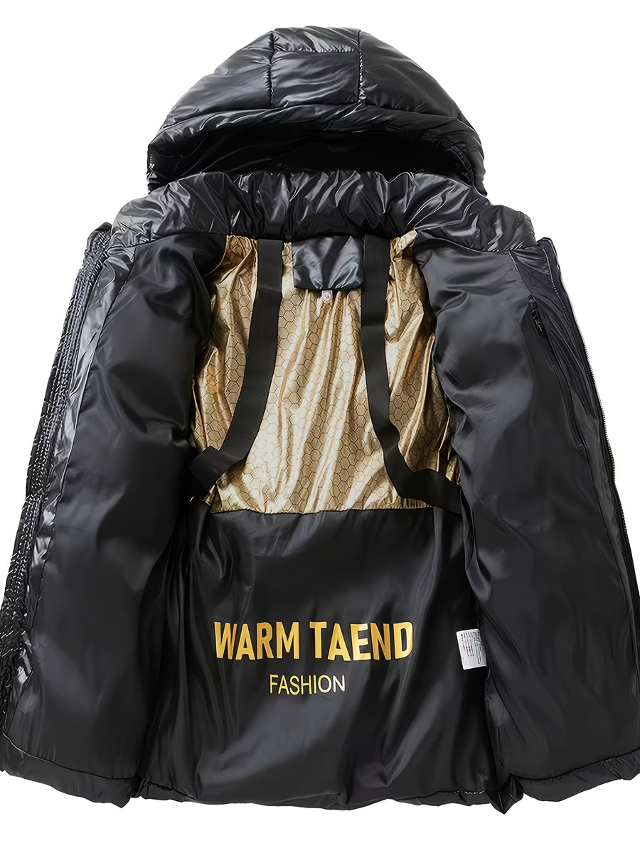 Veste, à capuche, nuit noire