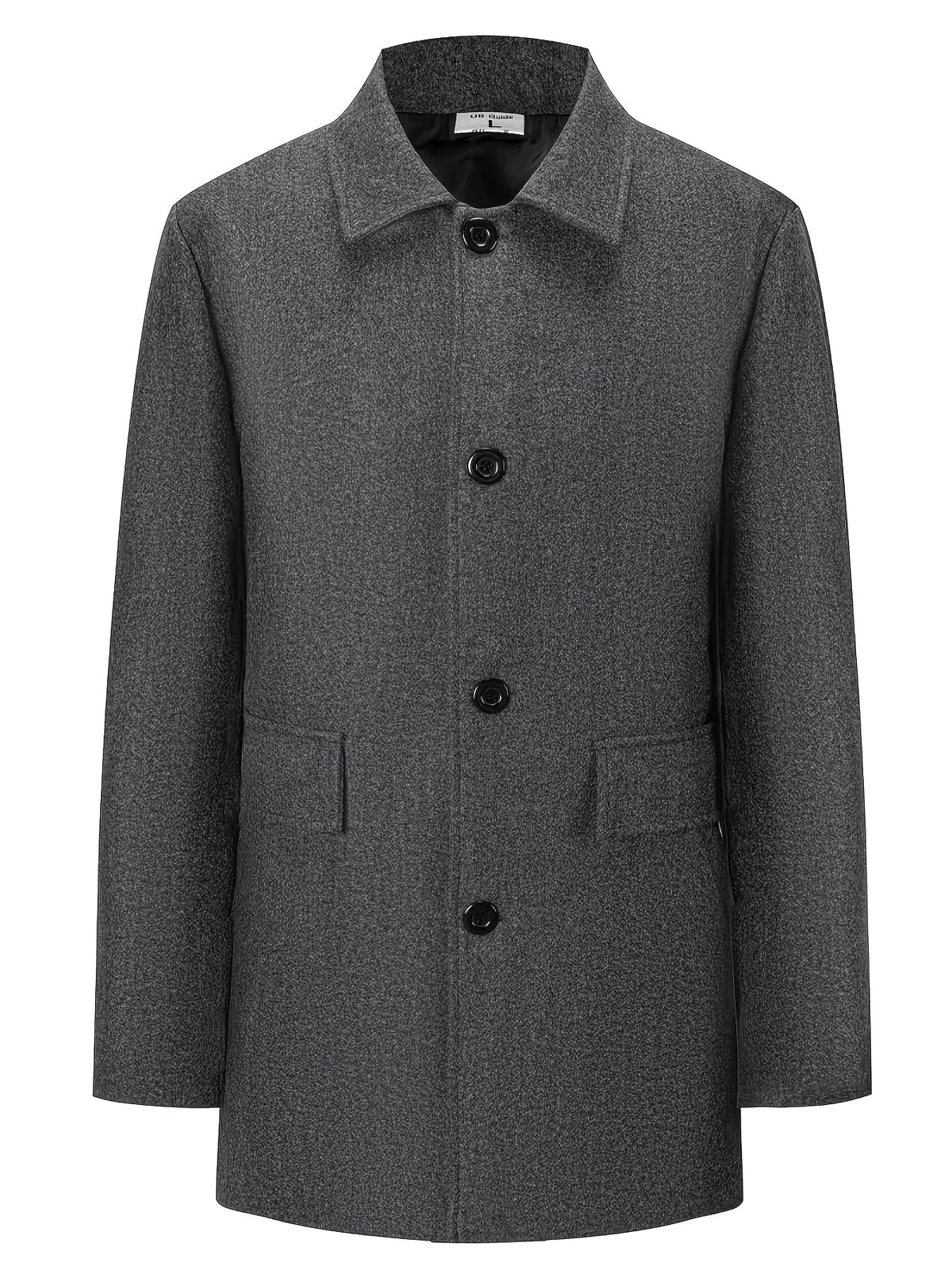 Veste pour homme, grandes tailles, à revers