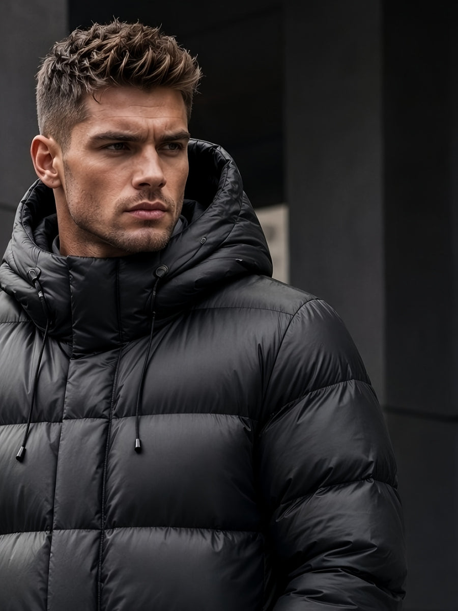 Veste matelassée, coupe-vent, à capuche, modele 3, photo 4