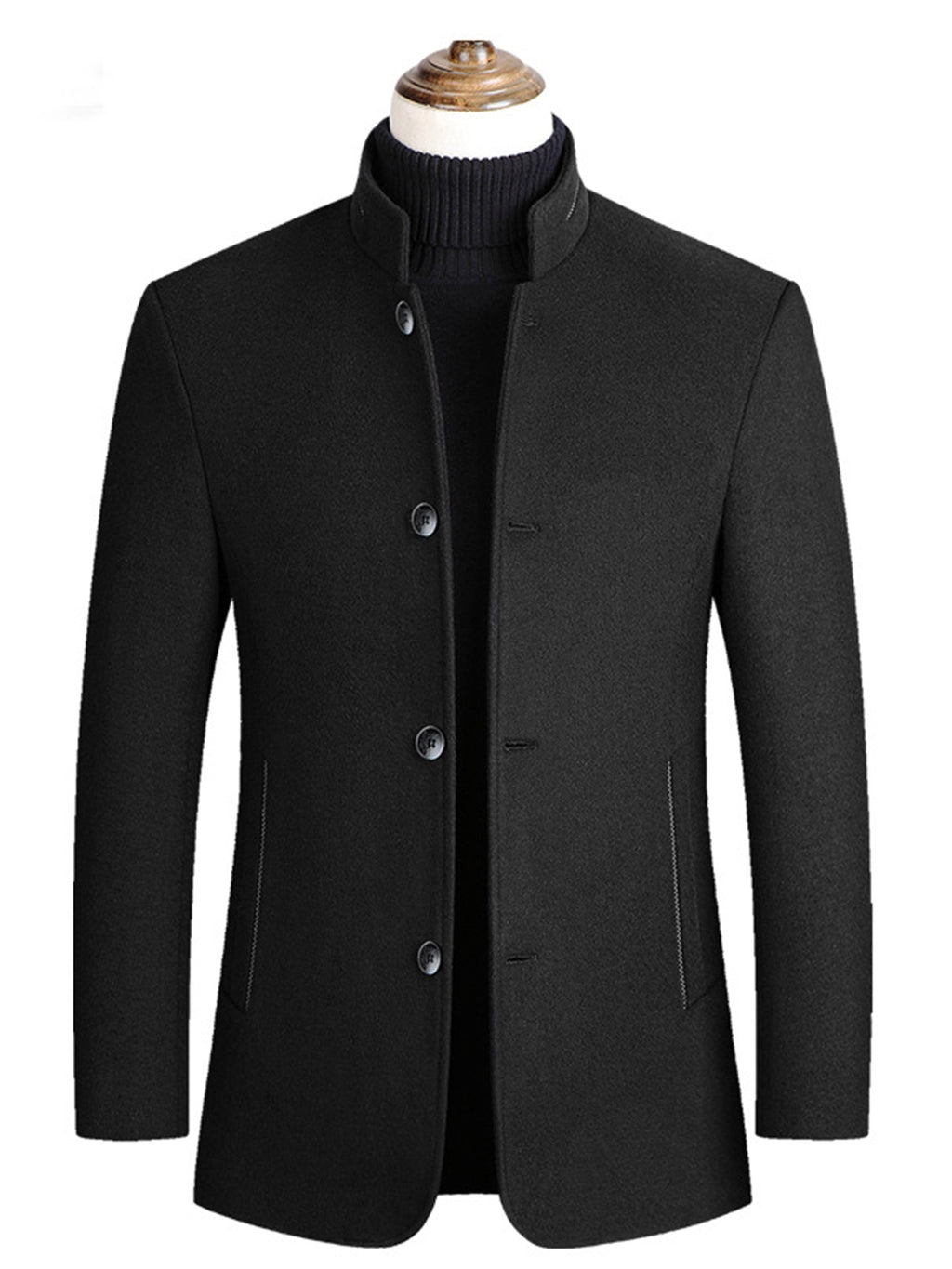 Manteau, 25 % laine, tweed, photo 3