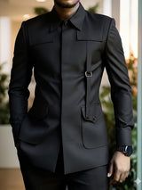 Manteau, à revers, toutes saisons