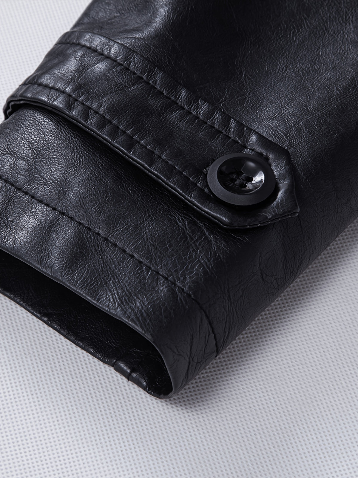 Veste pour homme, à revers, marron foncé
