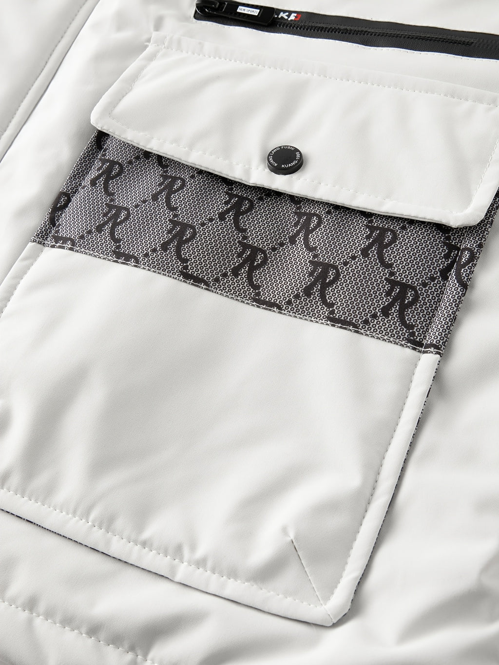 Veste en fausse fourrure long pour homme, à capuche