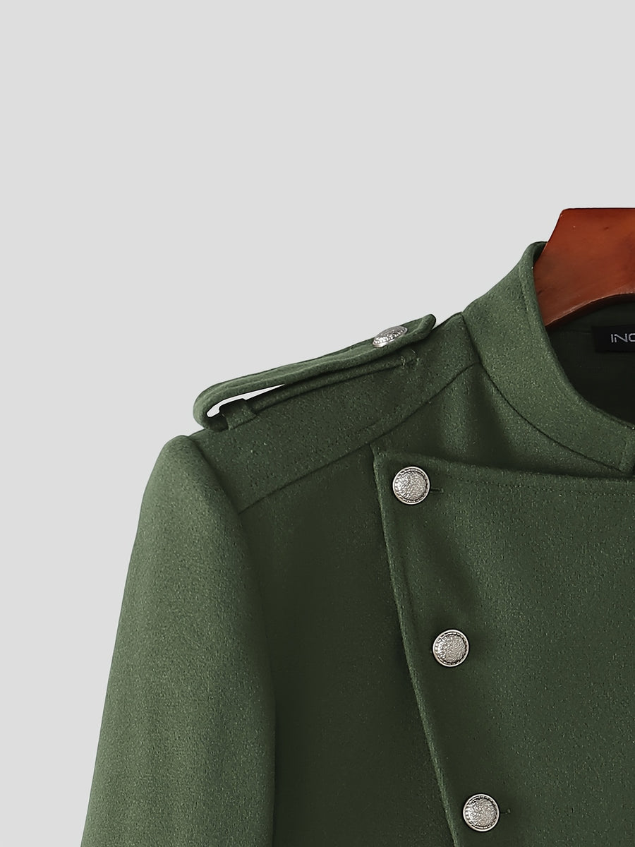 Veste, à col montant, marron clair, photo 10