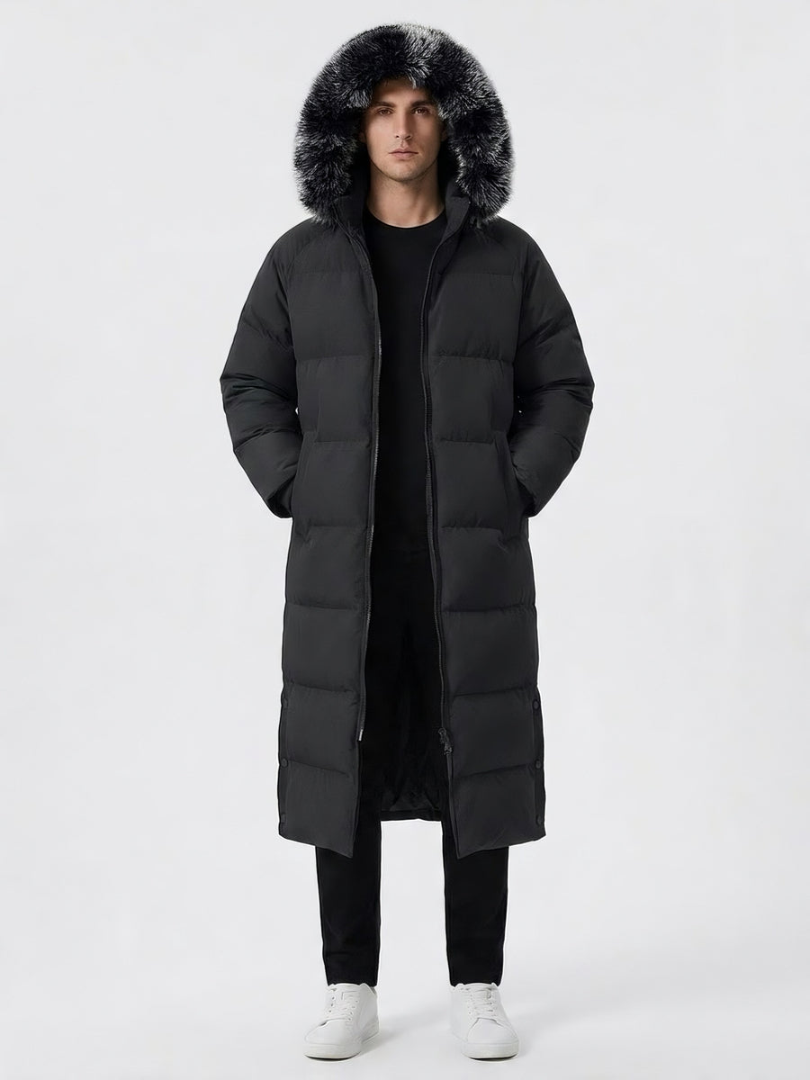 Manteau long, coupe-vent, à capuche, photo 6