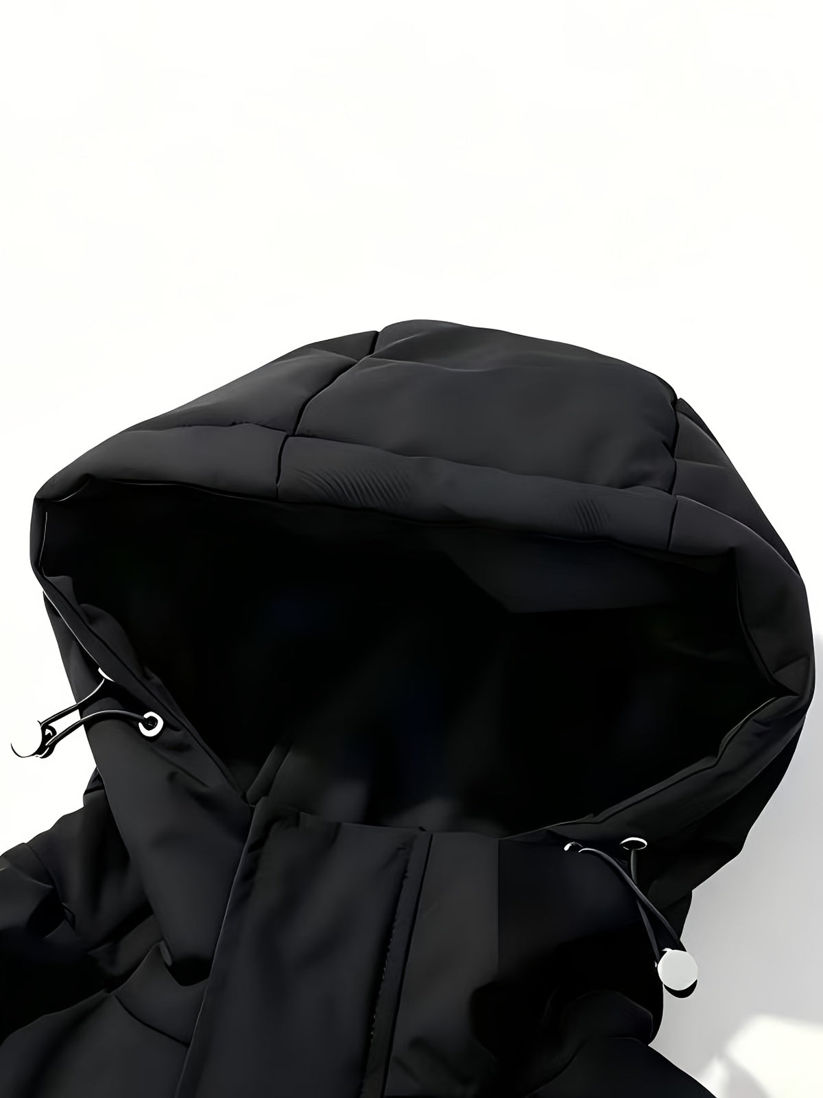 Manteau matelassé pour homme, coupe-vent, à capuche, vert émeraude