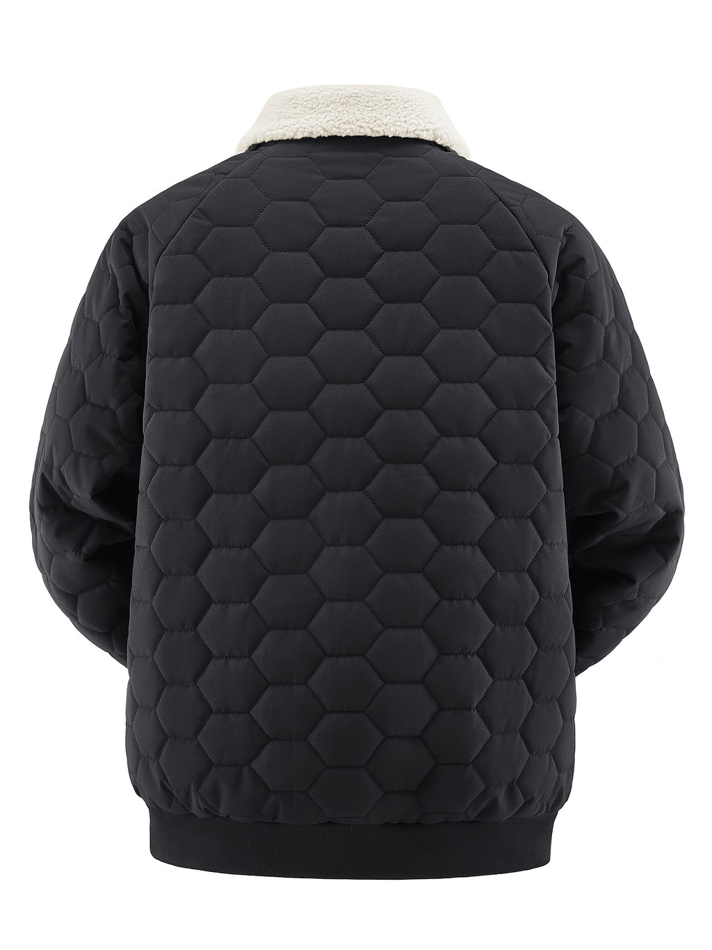 Veste matelassée pour homme, coupe-vent, à revers