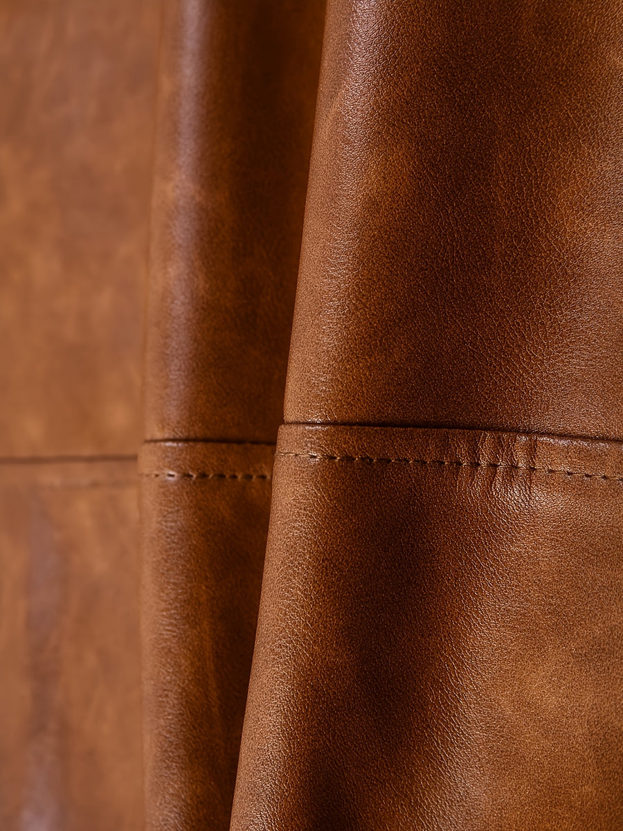 Veste en cuir PU de haute qualité, tailles américaines, parfaite pour un usage quotidien et en extérieur au printemps et en automne, photo 15