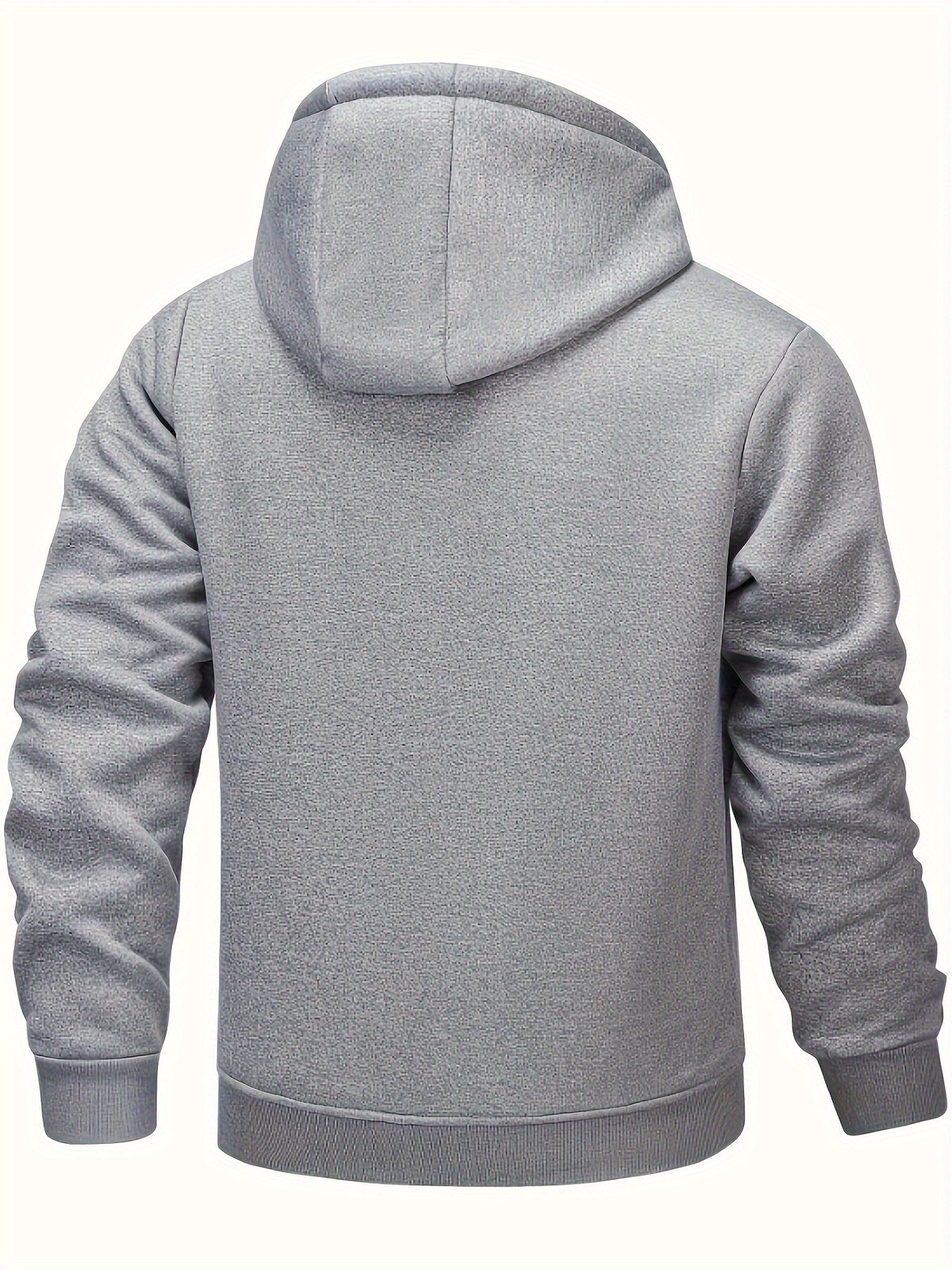 Veste pour homme, polaire, à capuche, 【rouge】