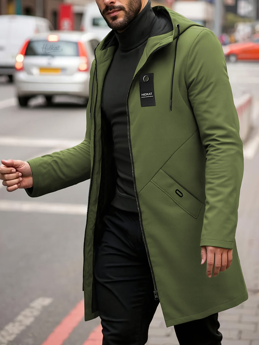 Veste, à capuche, fermeture éclair, détail du vêtement