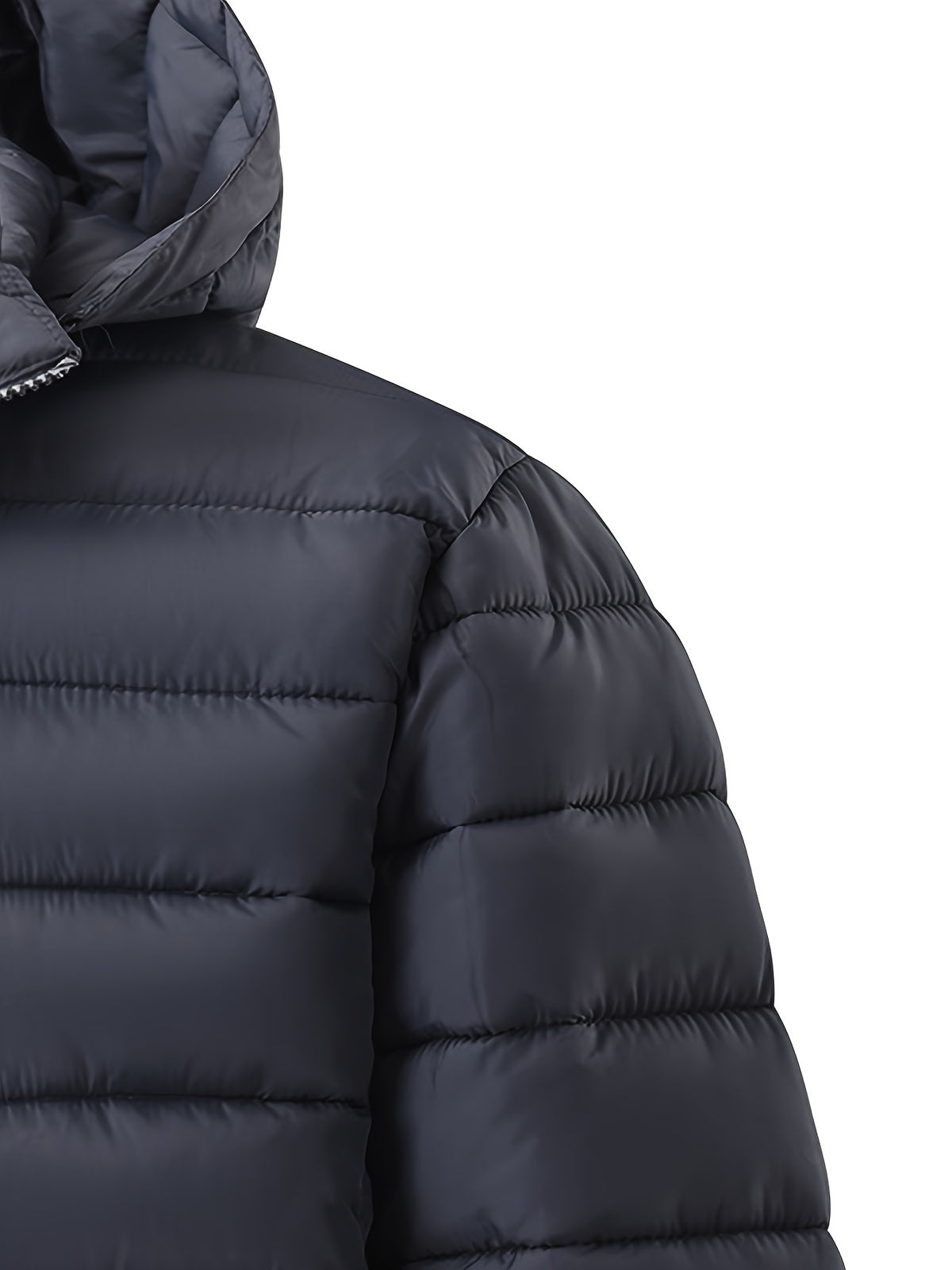 Veste pour homme, coupe-vent, à capuche, gris