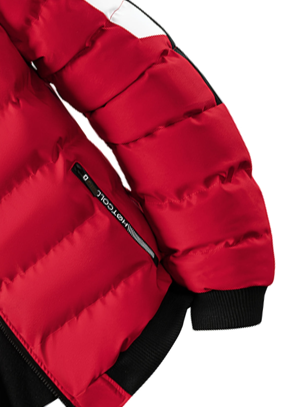 Manteau matelassé pour homme, réversible, à capuche
