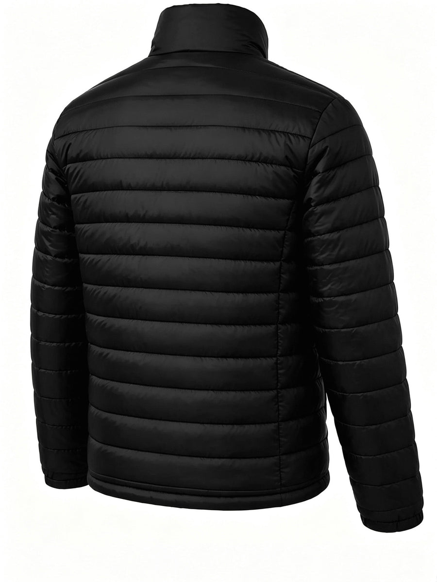 Manteau matelassé, à rayures, à col montant, photo 11