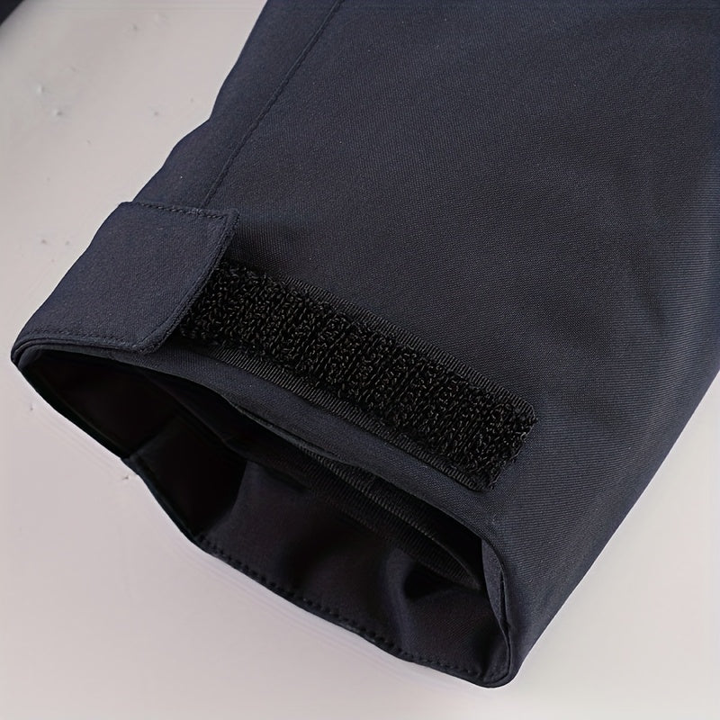 Veste matelassée pour homme, polaire, à capuche
