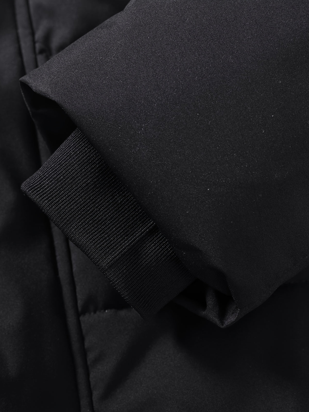 Veste matelassée long pour homme, à capuche