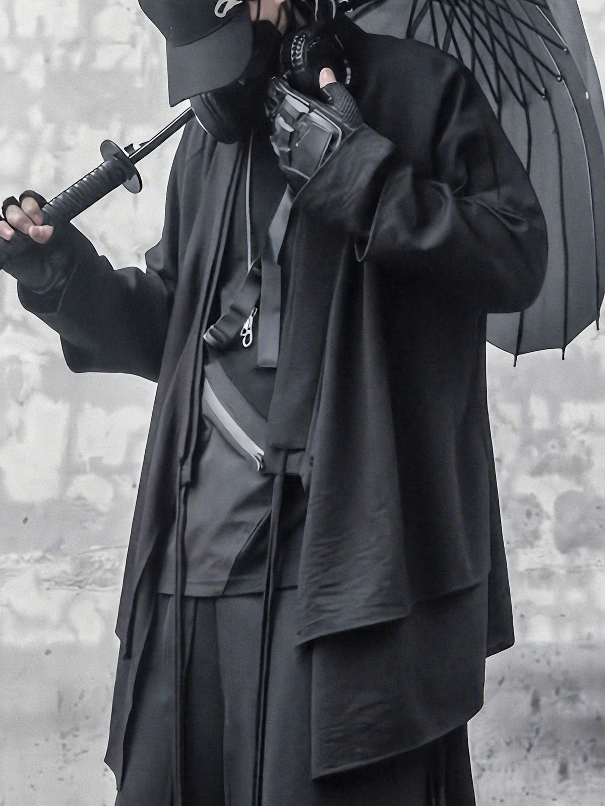 Trench pour homme, croisé