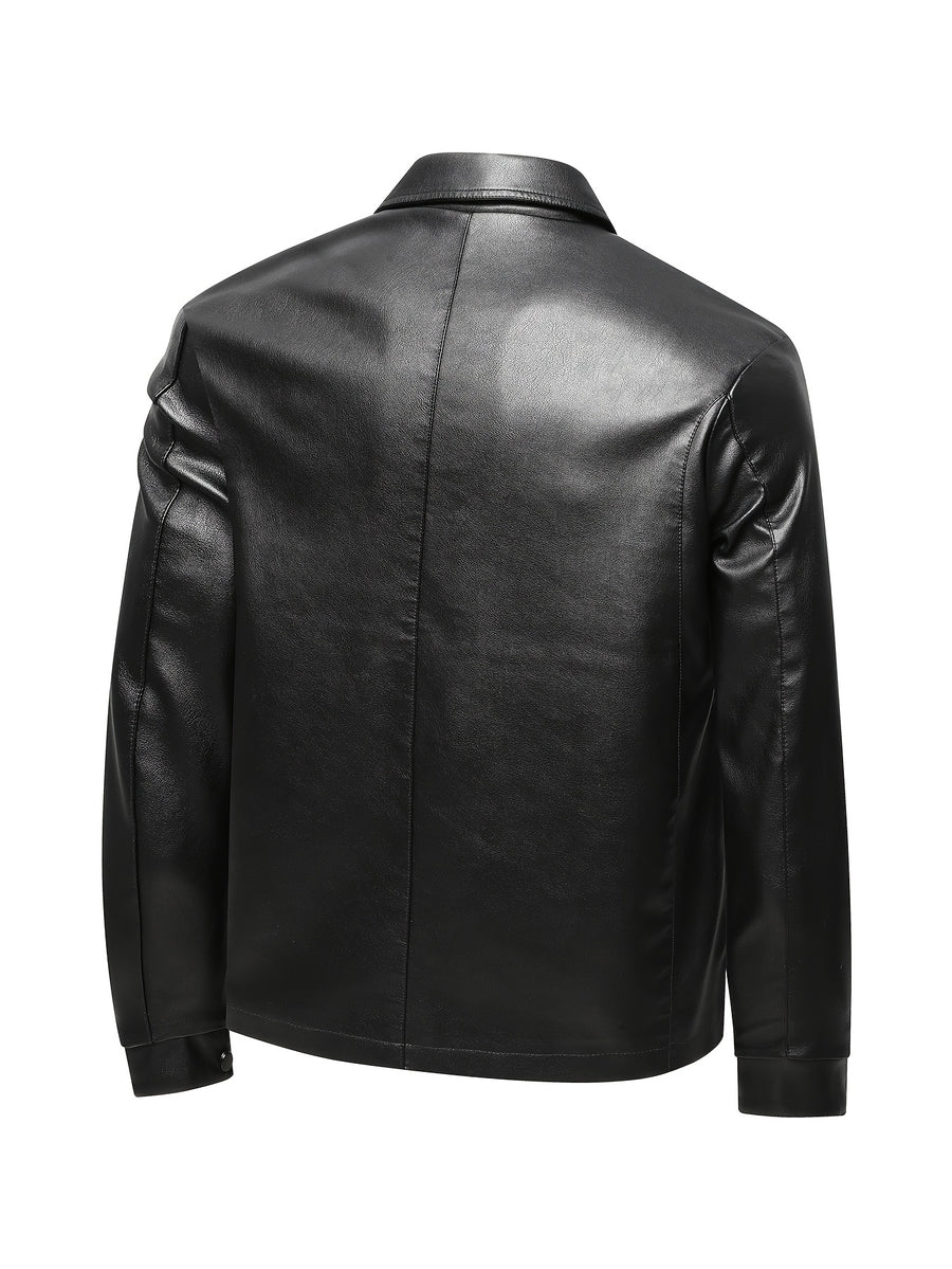 Veste, à revers, café, photo 8