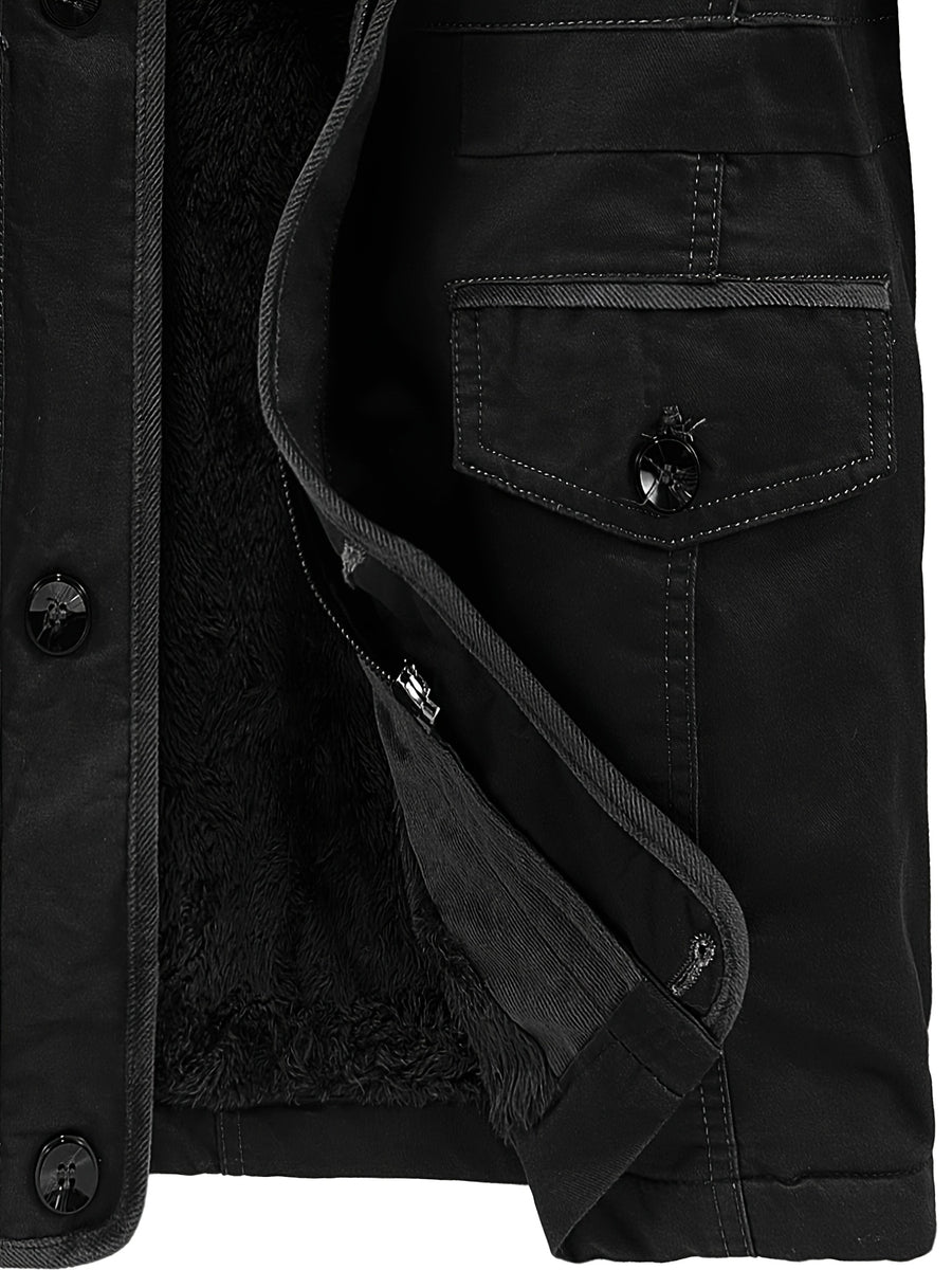 Parka, coupe-vent, à capuche, modele 2, détail du vêtement