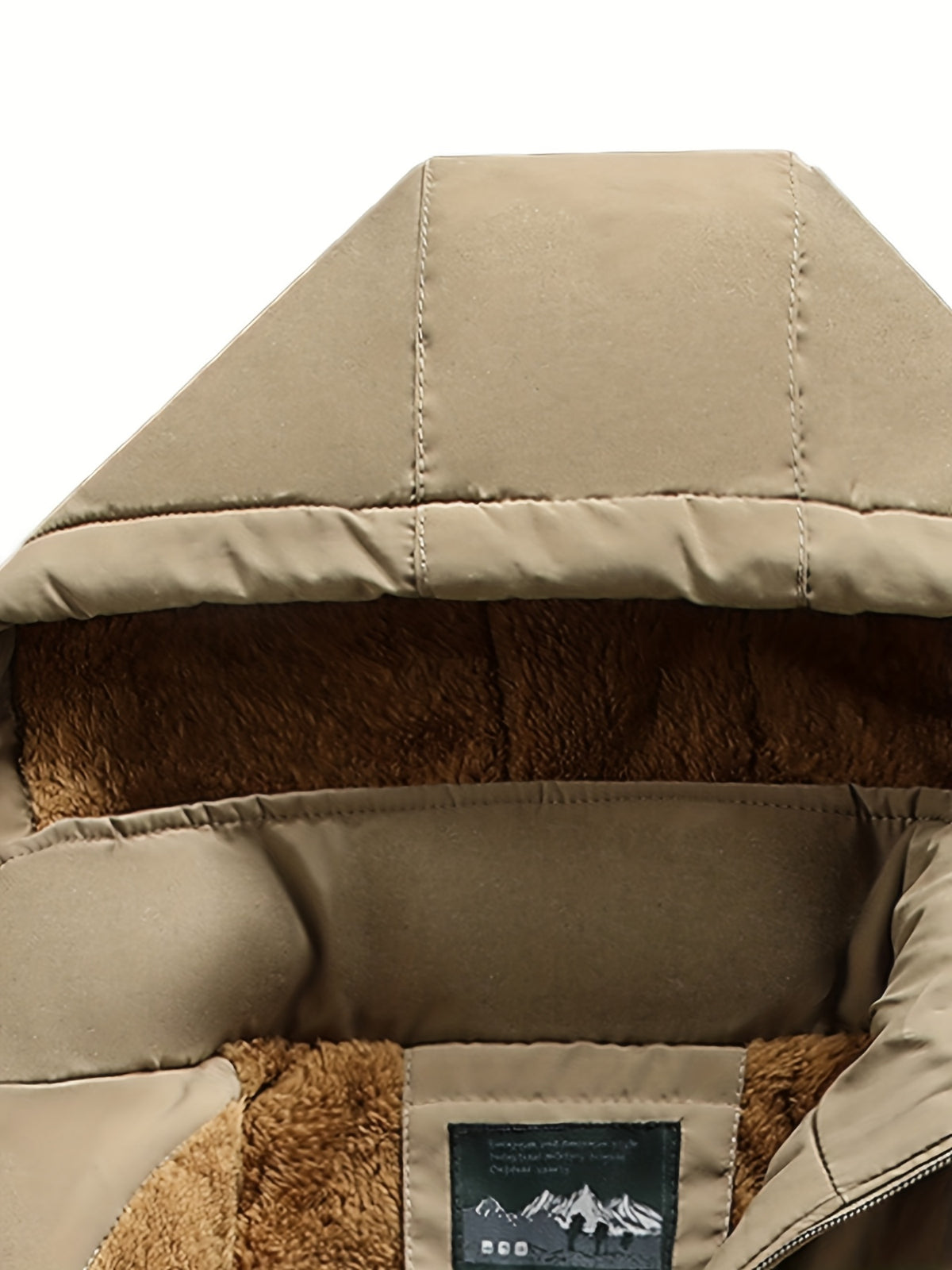 Veste pour homme, coupe-vent, à capuche, vert foncé