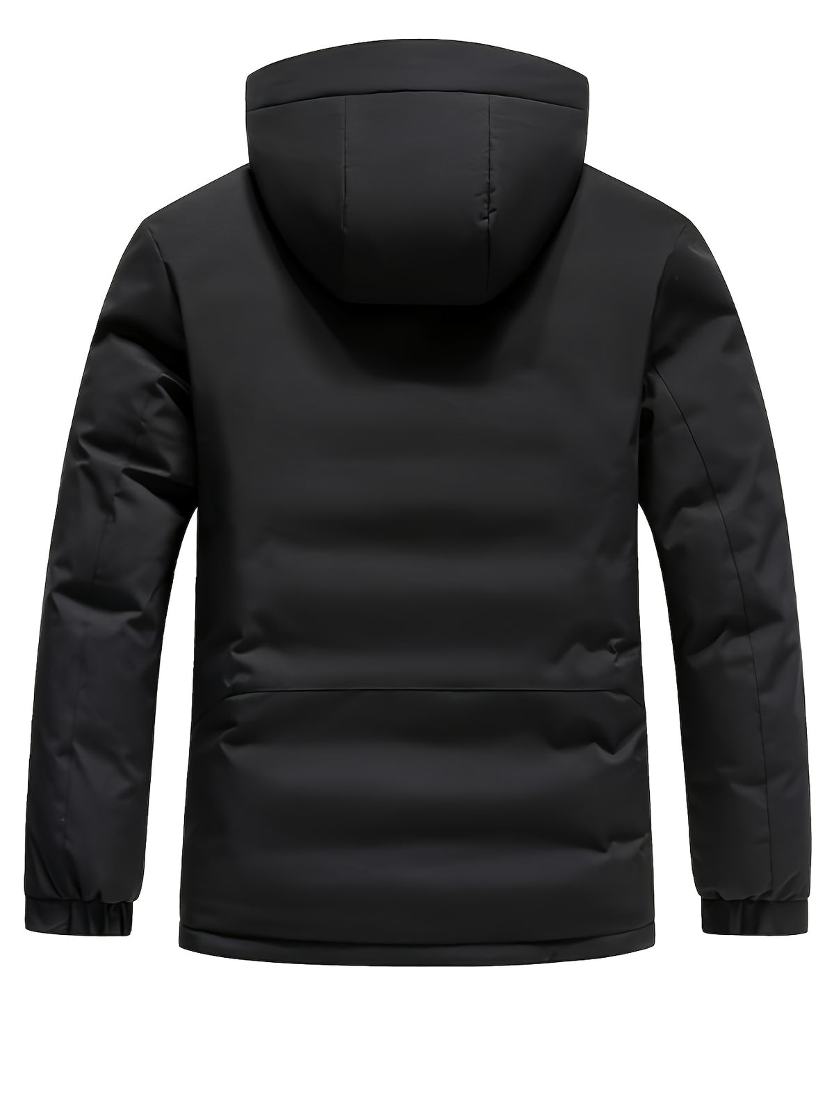 Manteau matelassé pour homme, à capuche, jaune