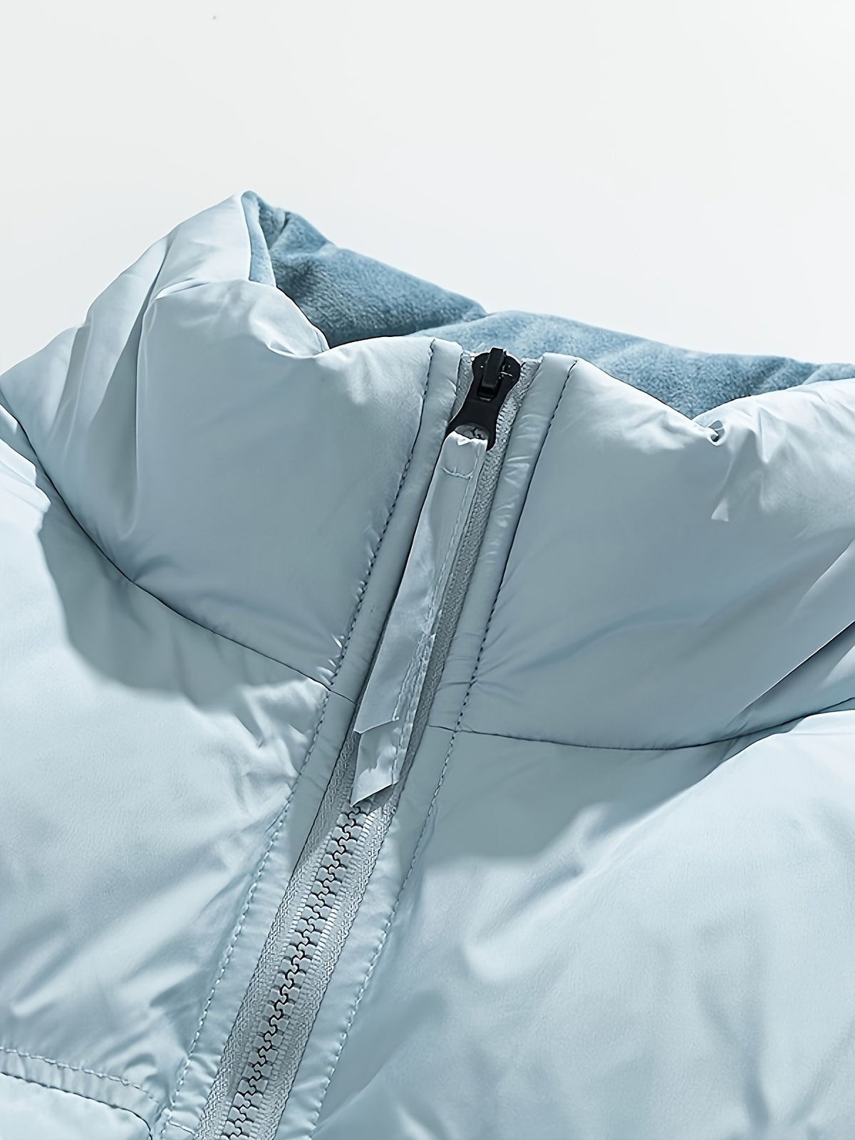 Veste matelassée pour homme, à col montant, col montant