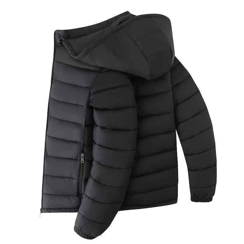 Veste matelassée pour homme, à capuche
