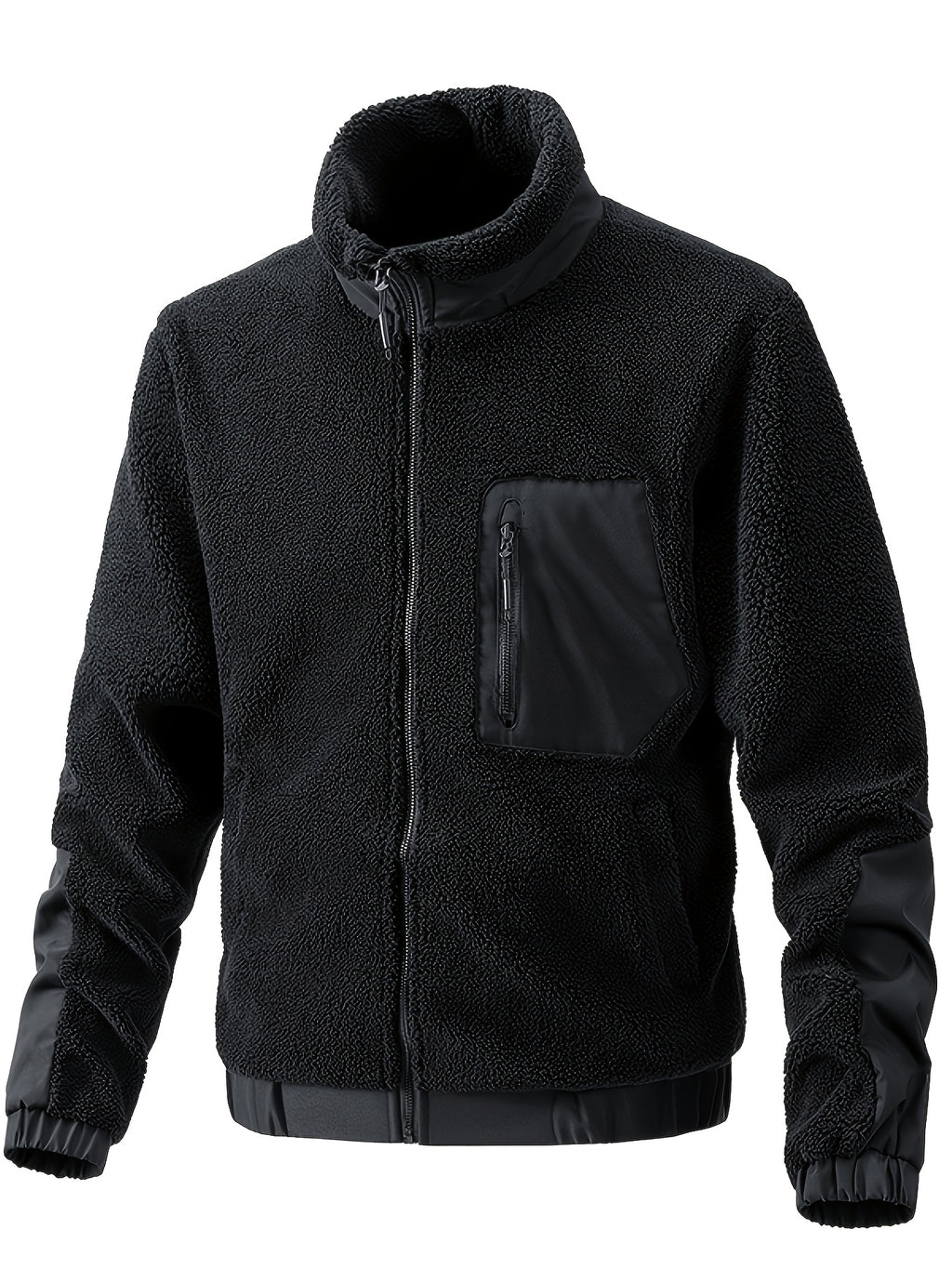 Veste long pour homme, polaire