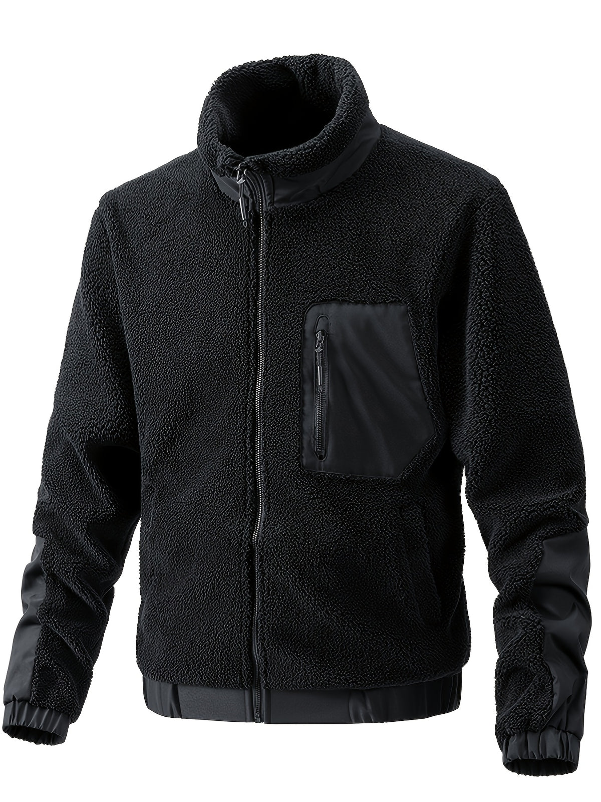 Veste long pour homme, polaire