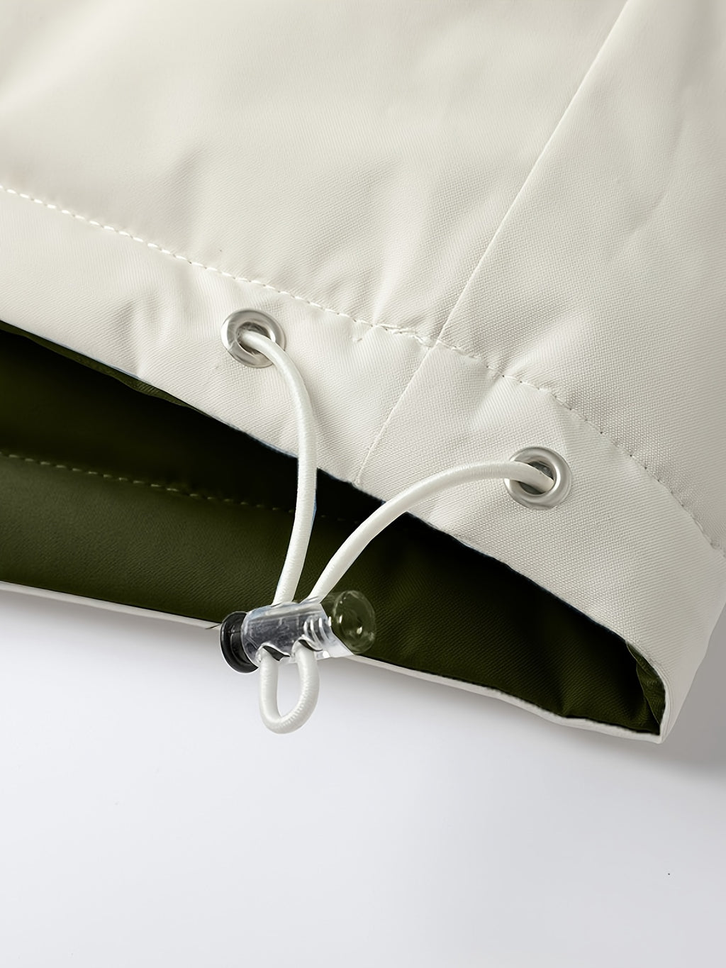 Manteau pour homme, réversible, à col montant