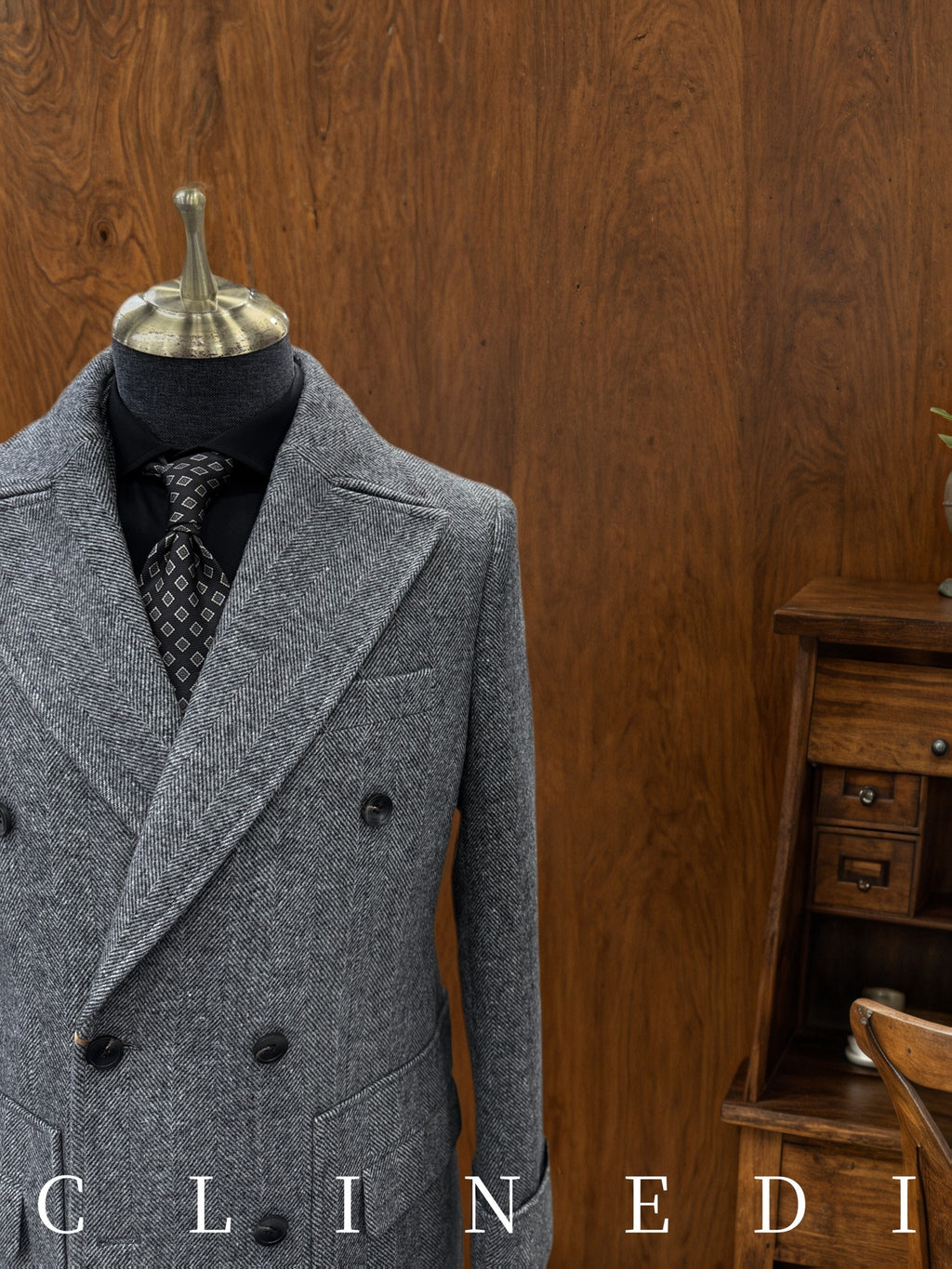 Veste en laine, 50 % laine, à revers, photo 18