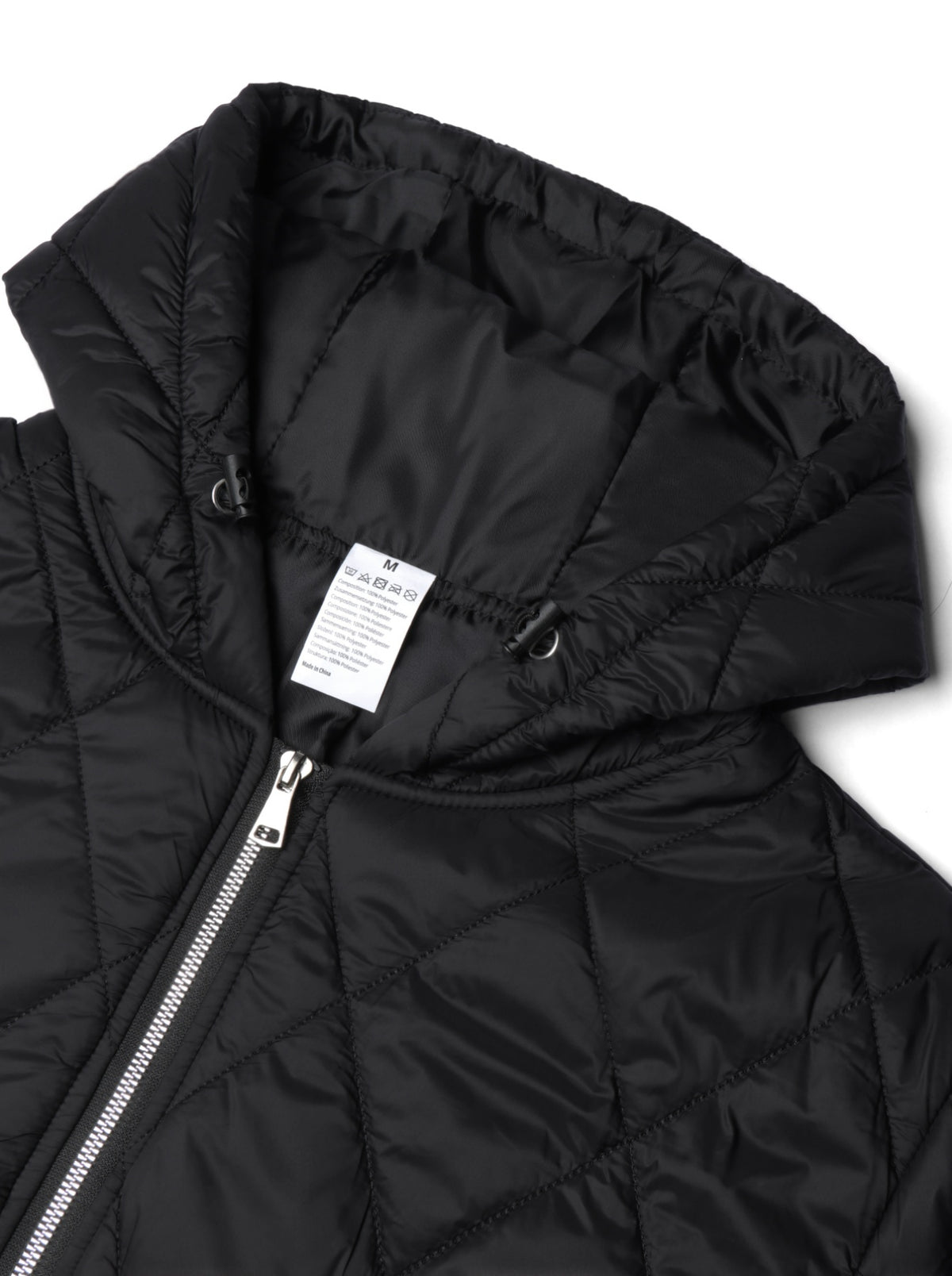 Veste pour homme, à carreaux, à capuche