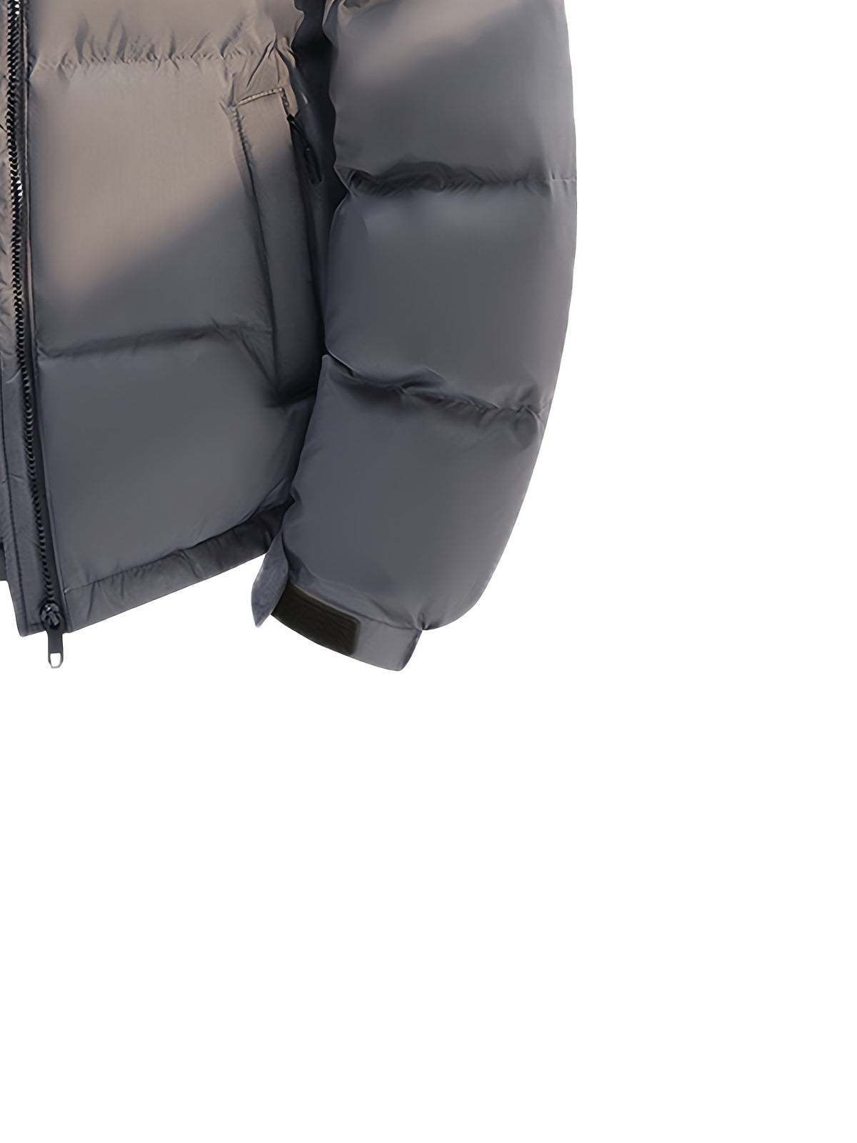 Veste matelassée pour homme, capuche amovible
