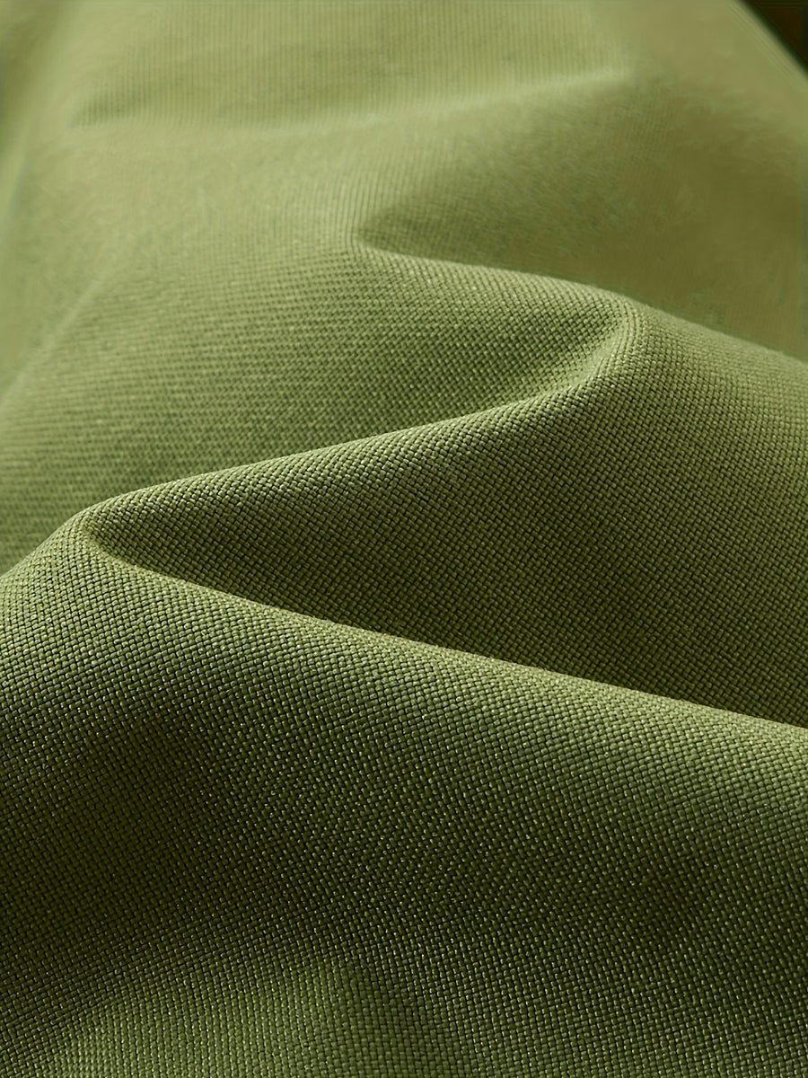 Veste, coupe-vent, à col montant, noir, photo 8