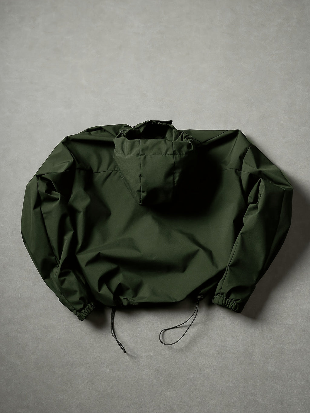 Veste pour homme, à capuche, vert olive