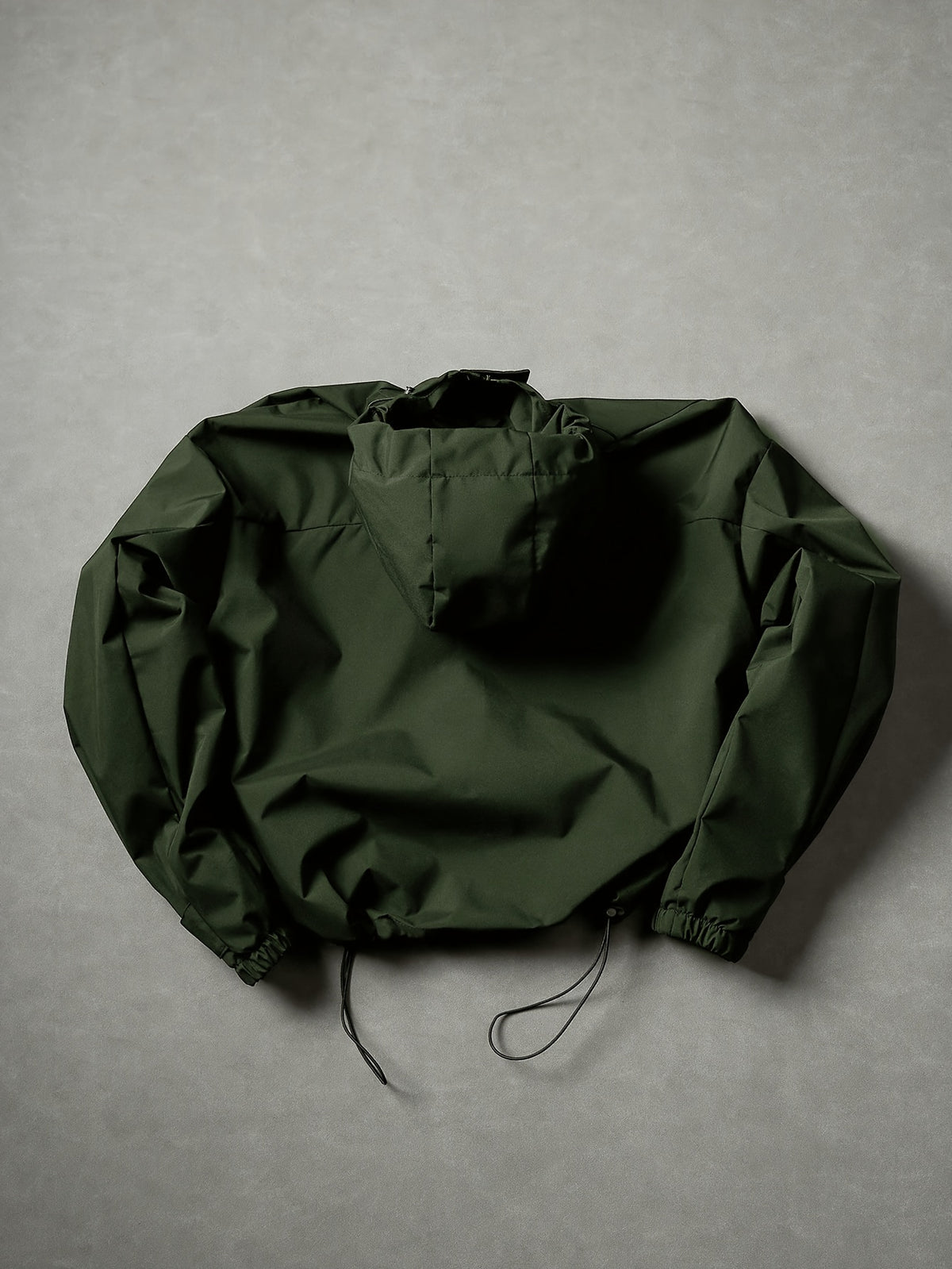 Veste pour homme, à capuche, vert olive