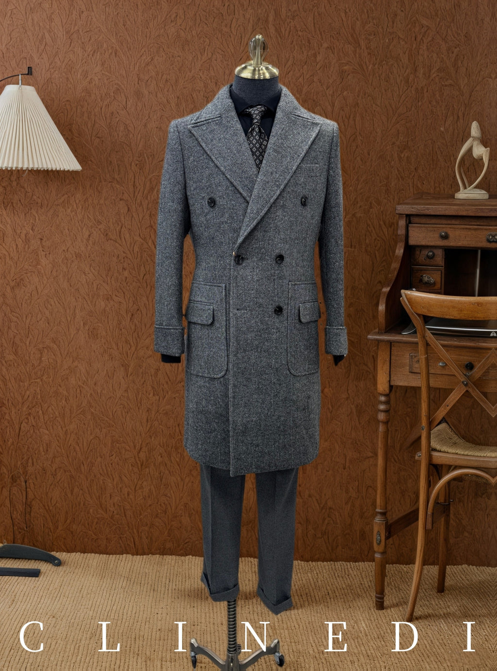 Veste en laine, 50 % laine, à revers, photo 5