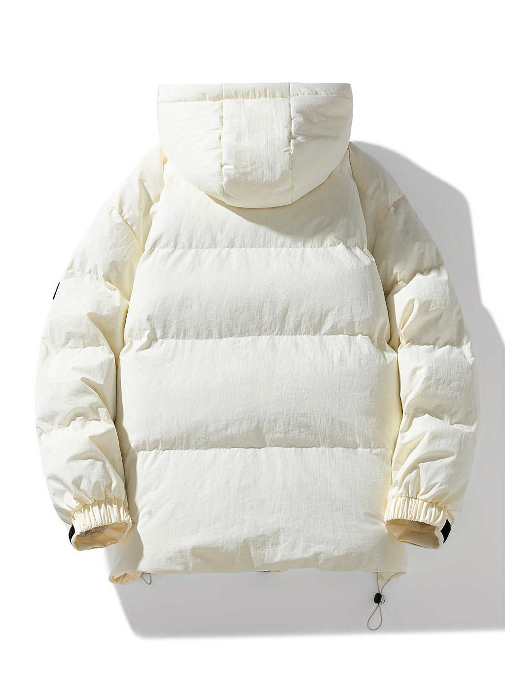 Veste pour homme, à capuche, couleur café