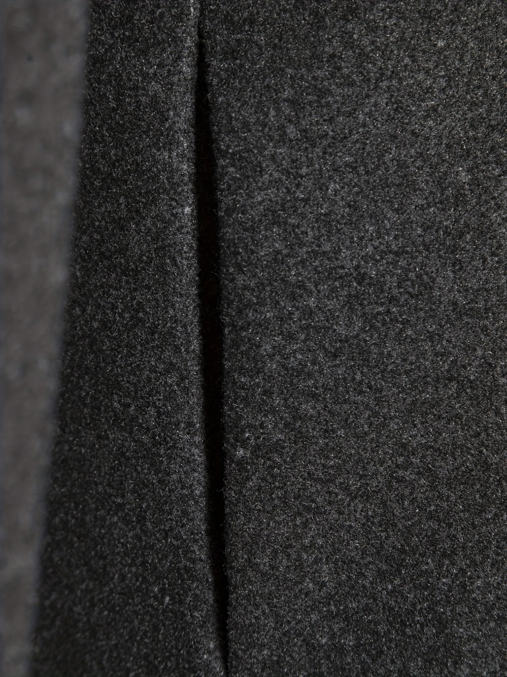 Manteau, tweed, à revers, gris foncé, détail du vêtement