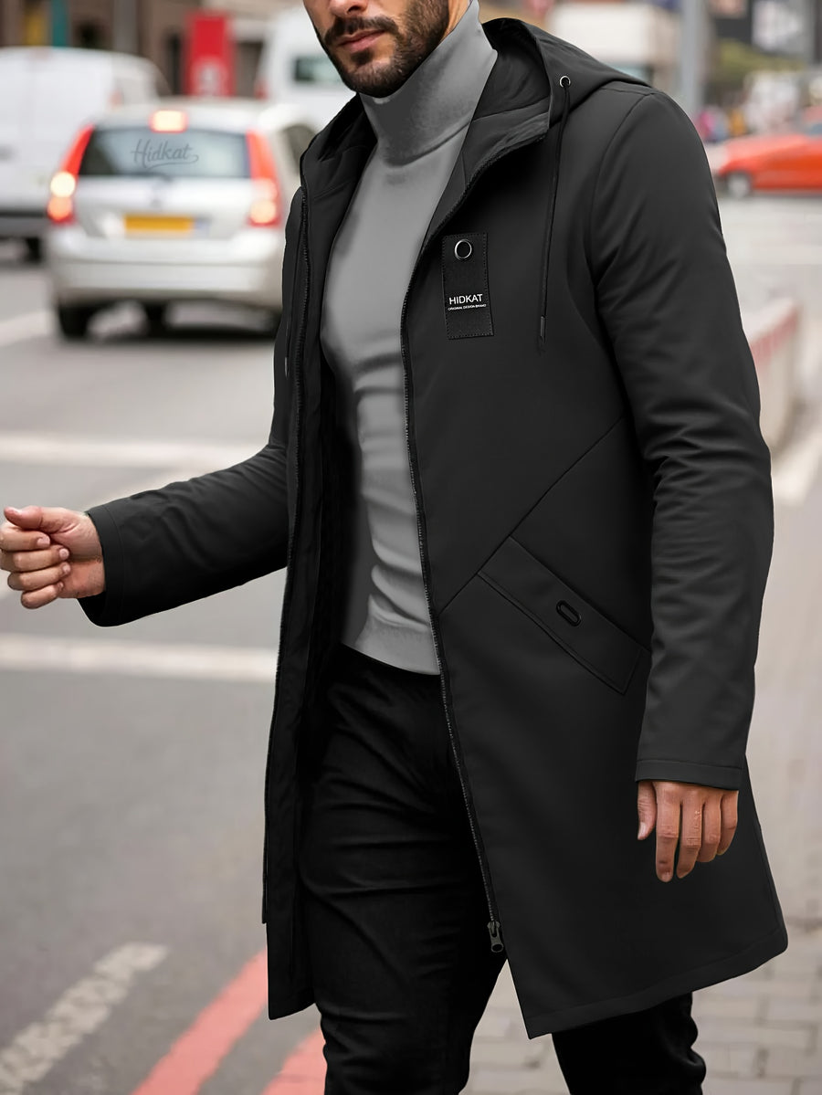 Veste, à capuche, fermeture éclair, détail du vêtement